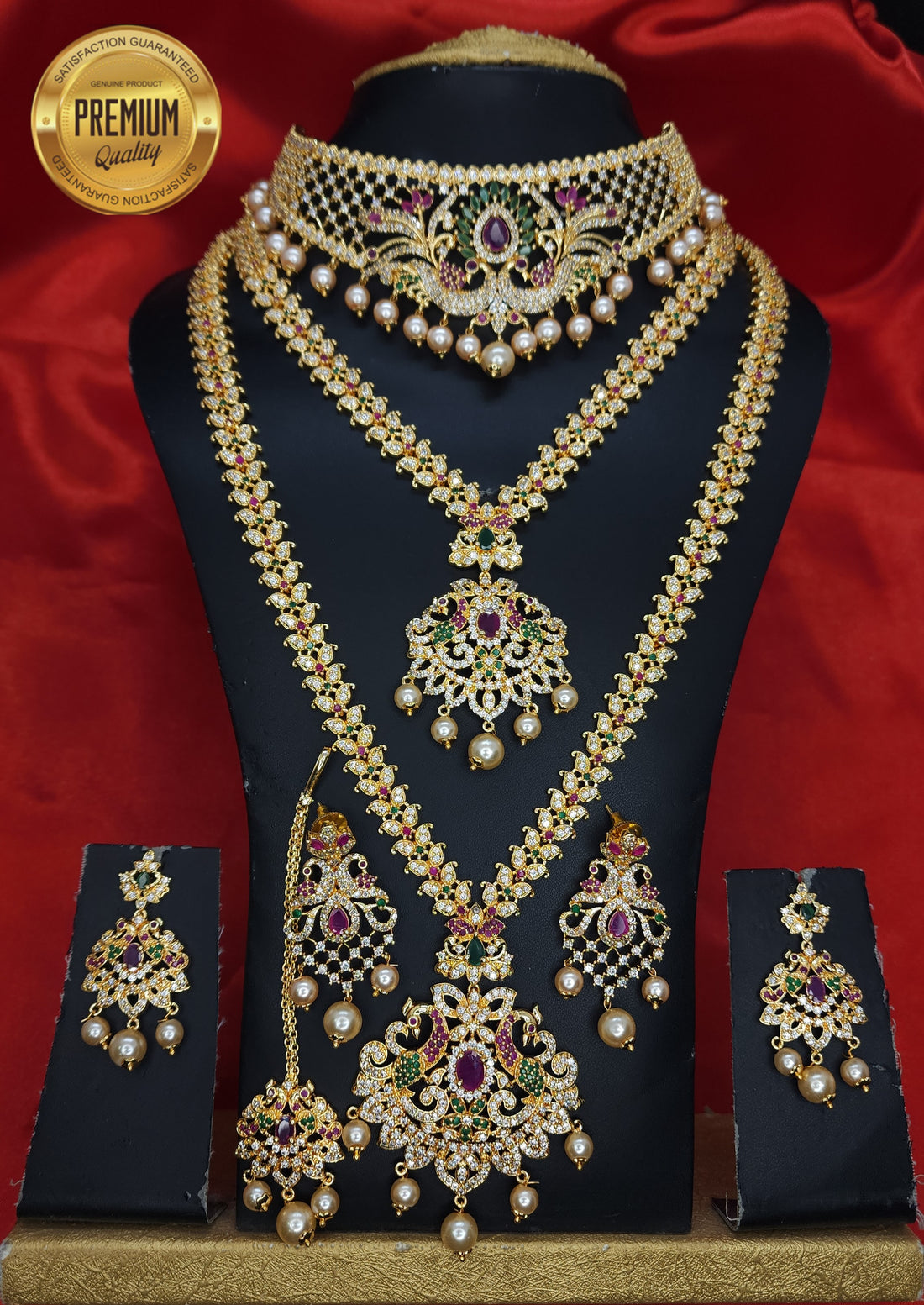 Chokers + combo gold finish