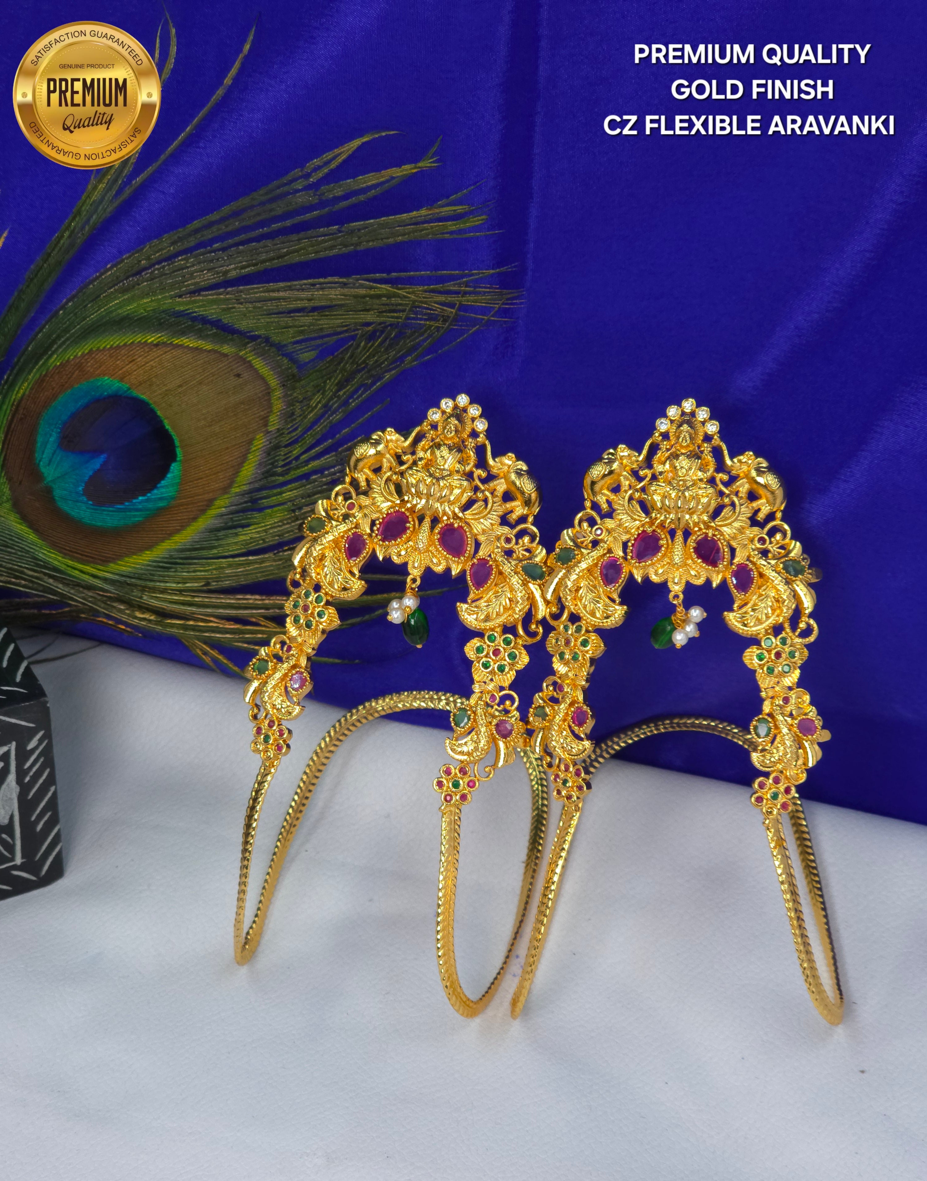 GOLD FINISH ARVANKIE PAIR