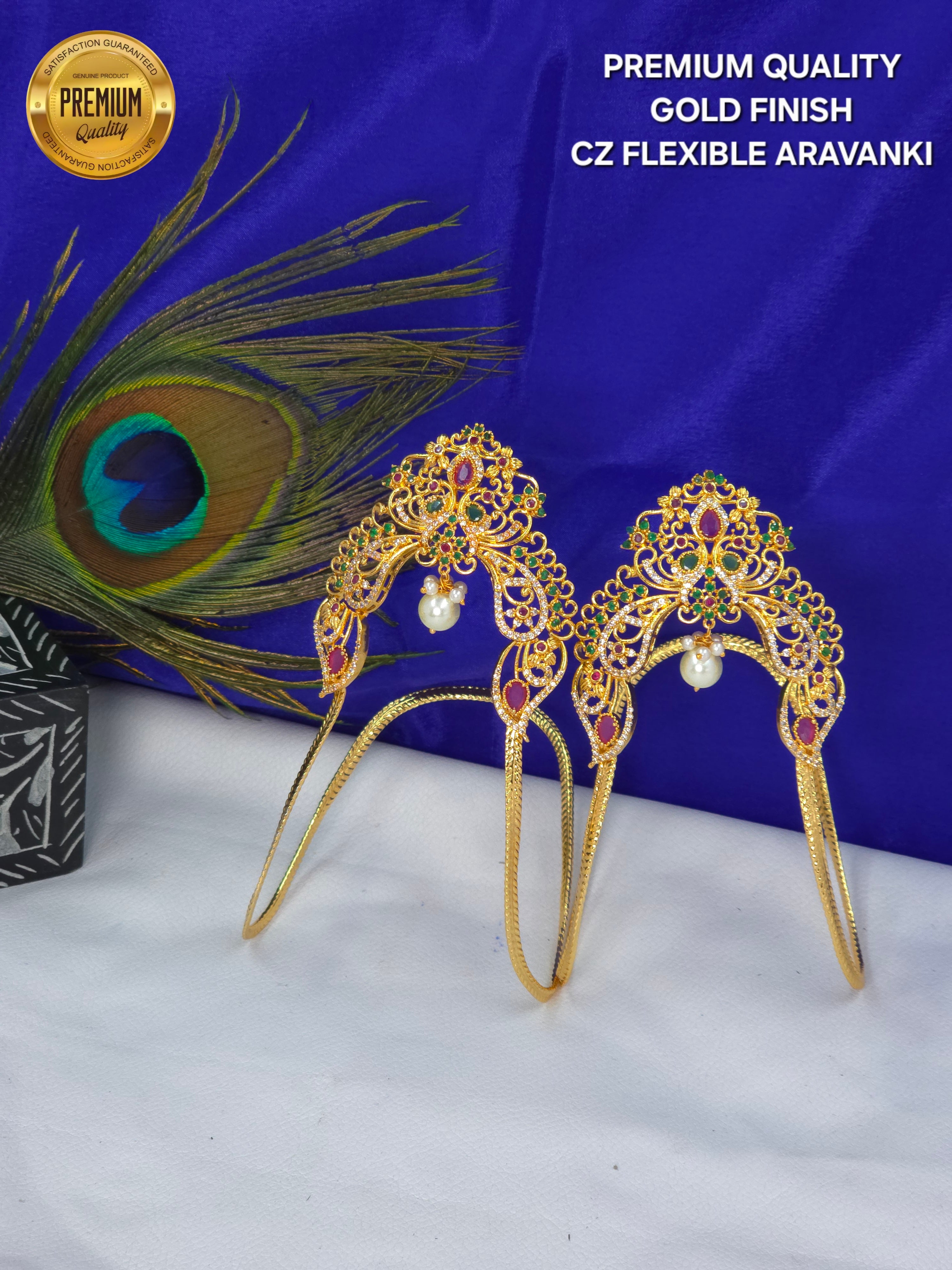 GOLD FINISH ARVANKIE PAIR