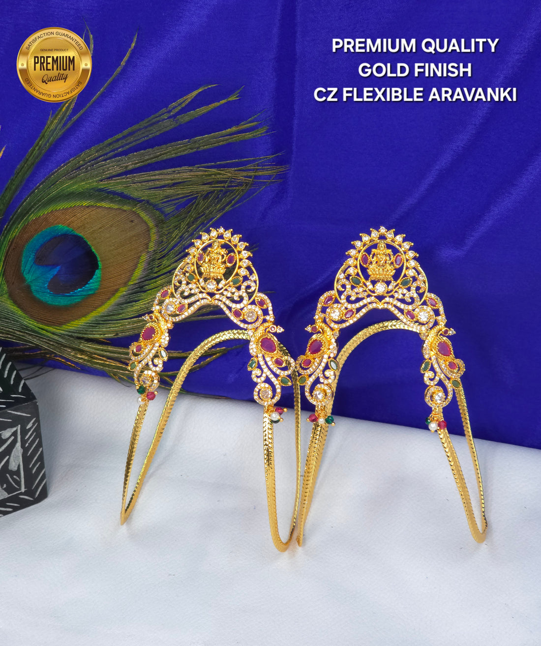 GOLD FINISH ARVANKIE PAIR