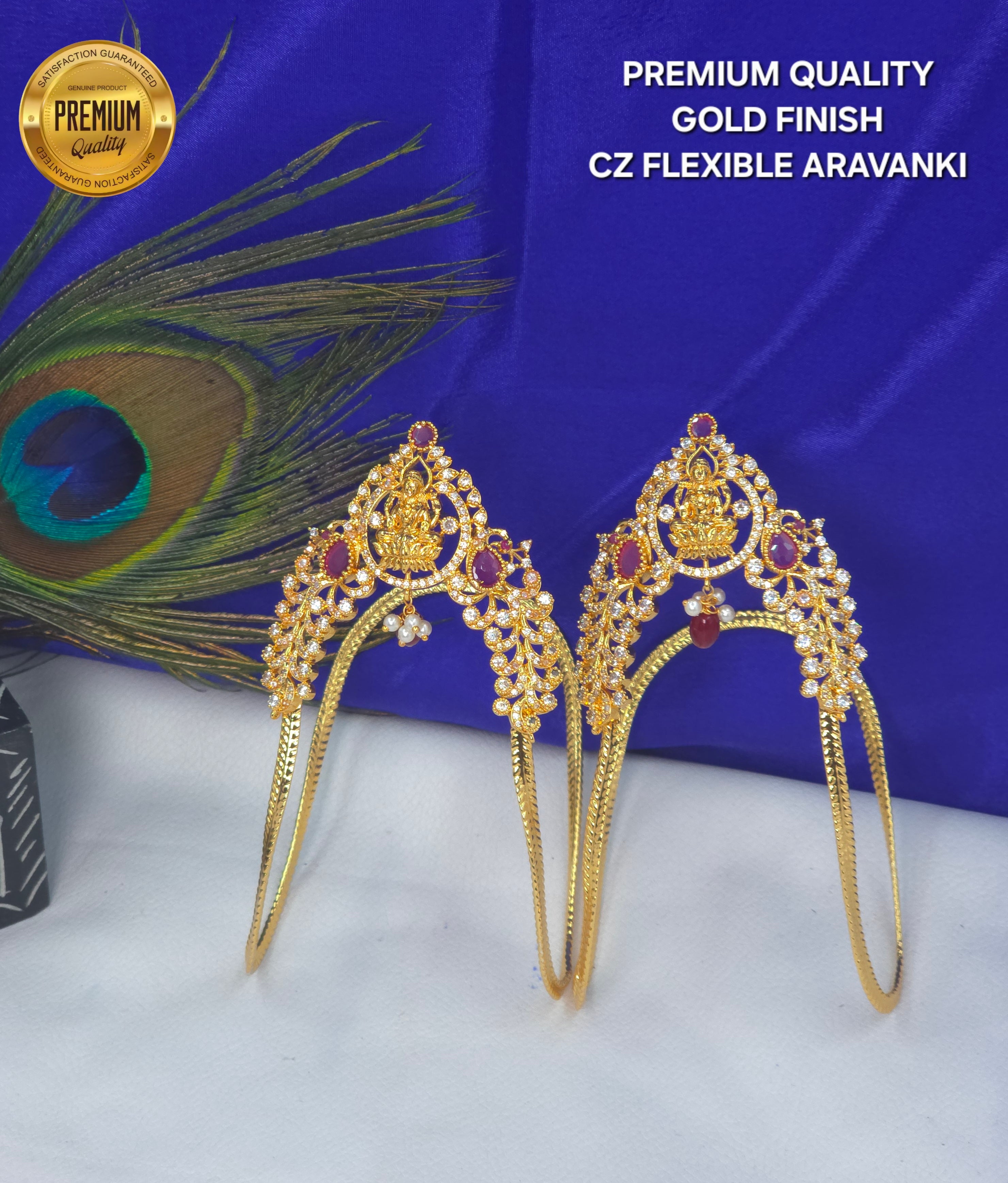 GOLD FINISH ARVANKIE PAIR