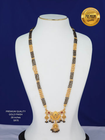 Black beads 28 in