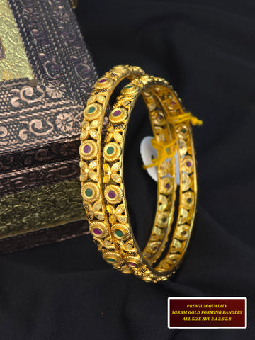 1gram gold forming bangles