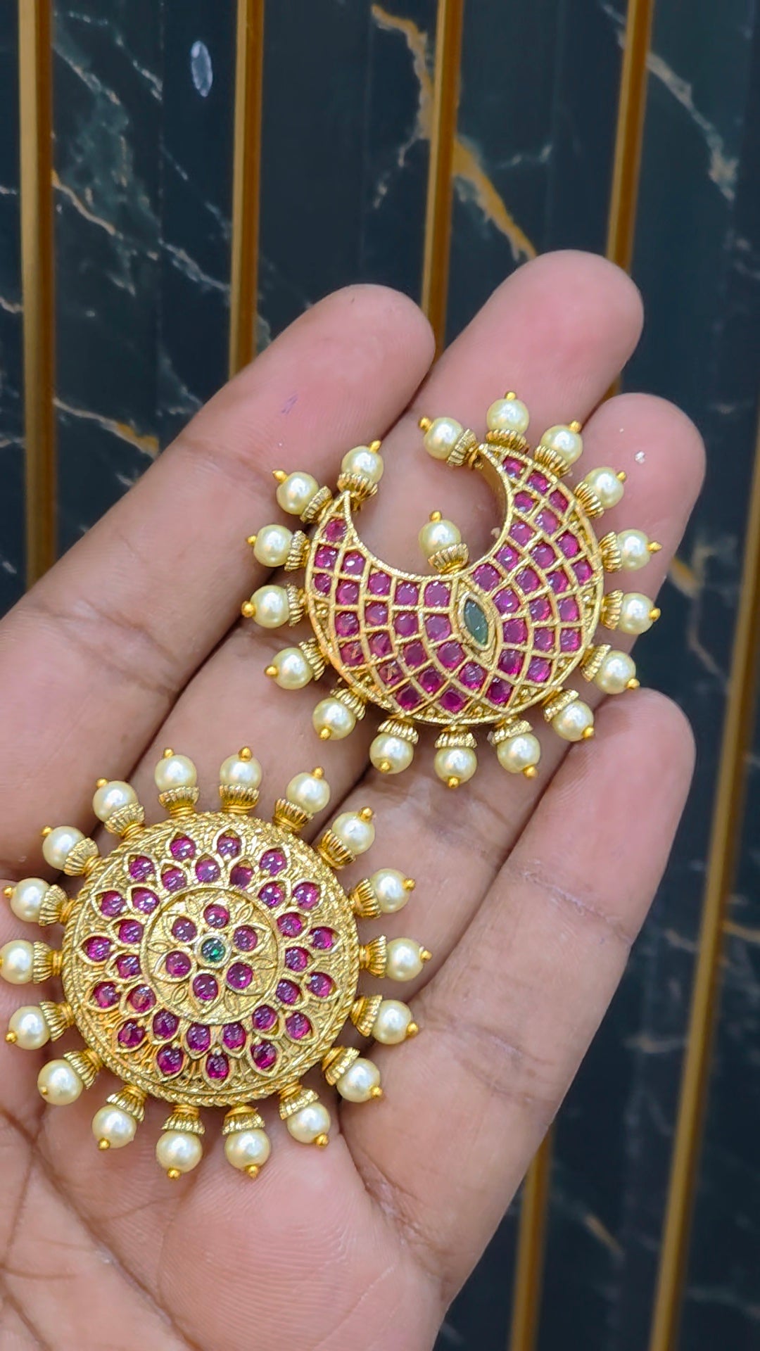 Surya Chandra hair pinss