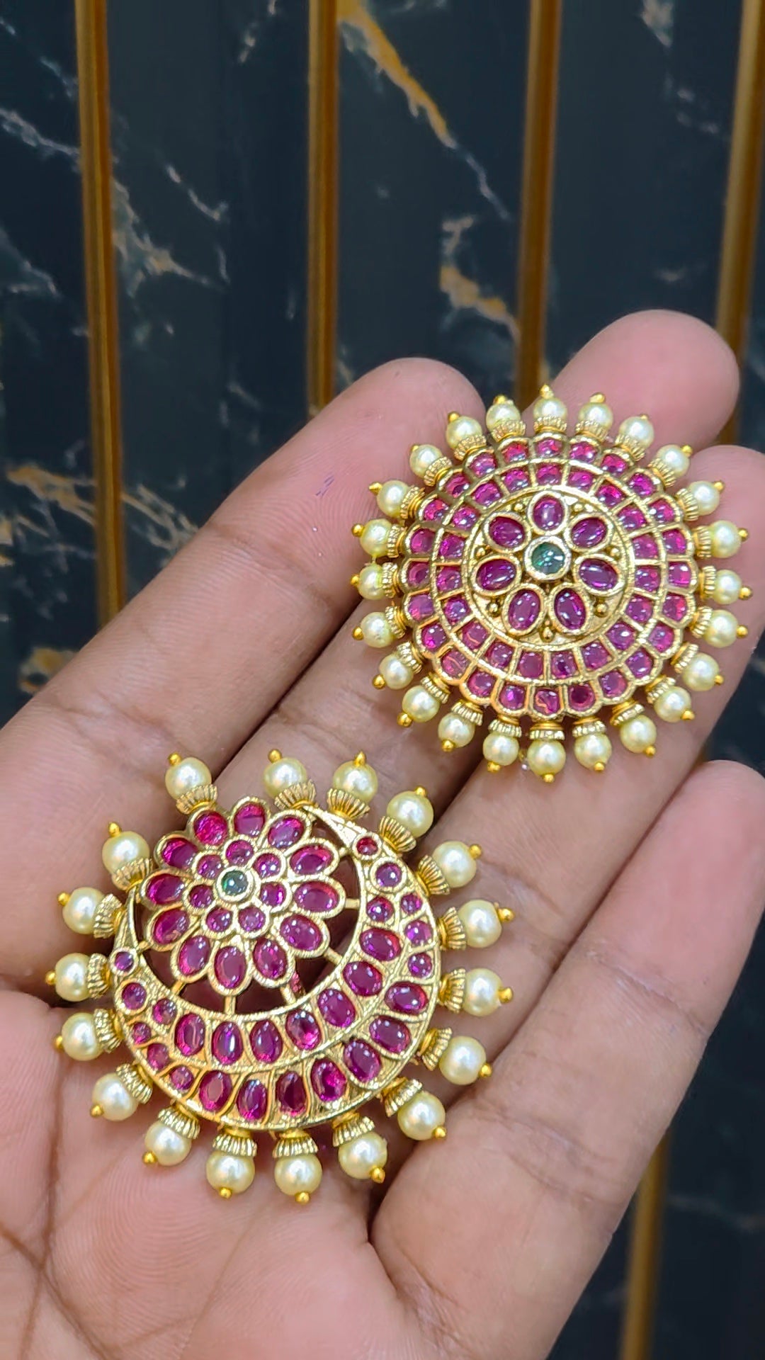 Surya Chandra hair pins