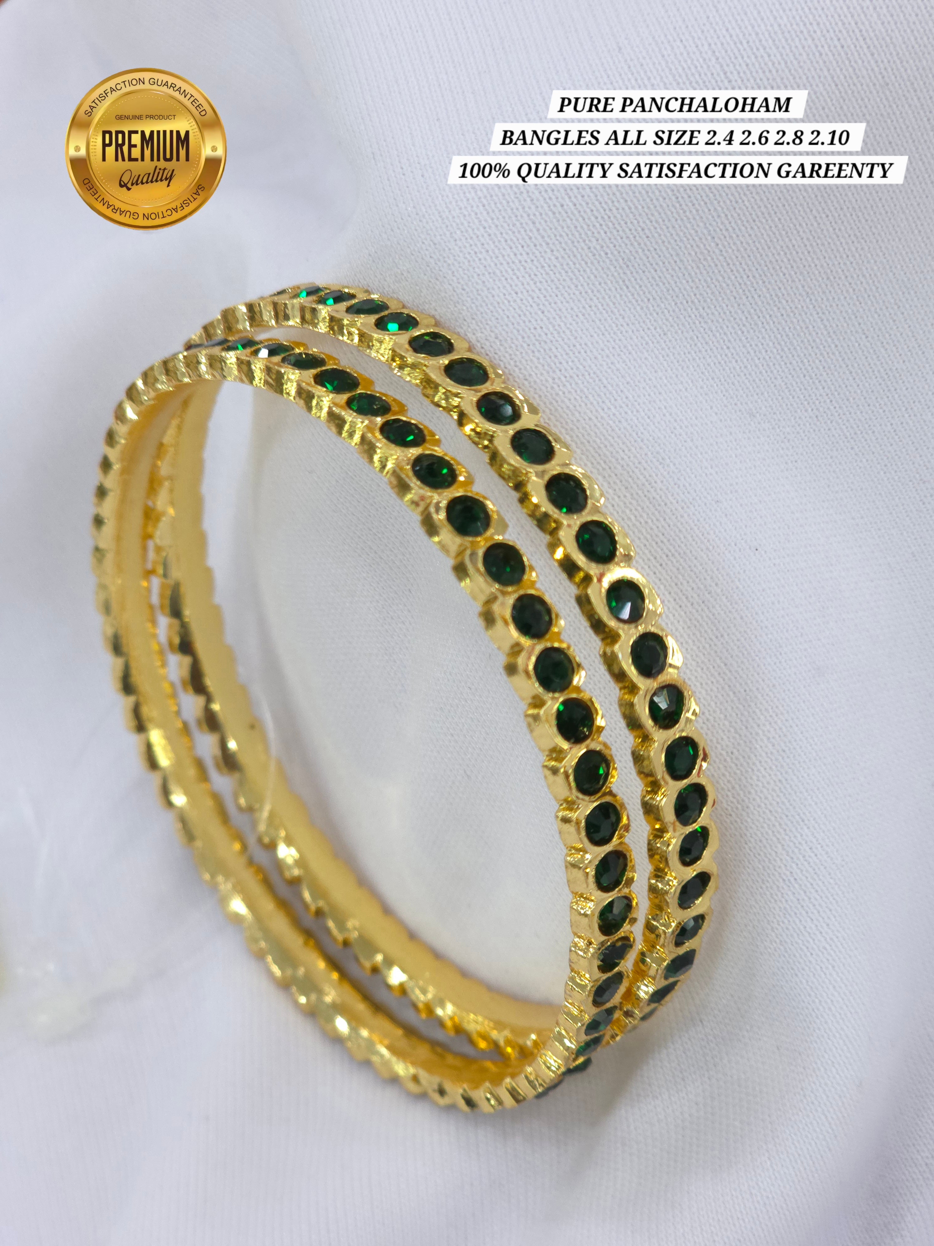 PANCHALOHAM BANGLES ALL SIZE AVL 2.4 2.6 2.8 2.10