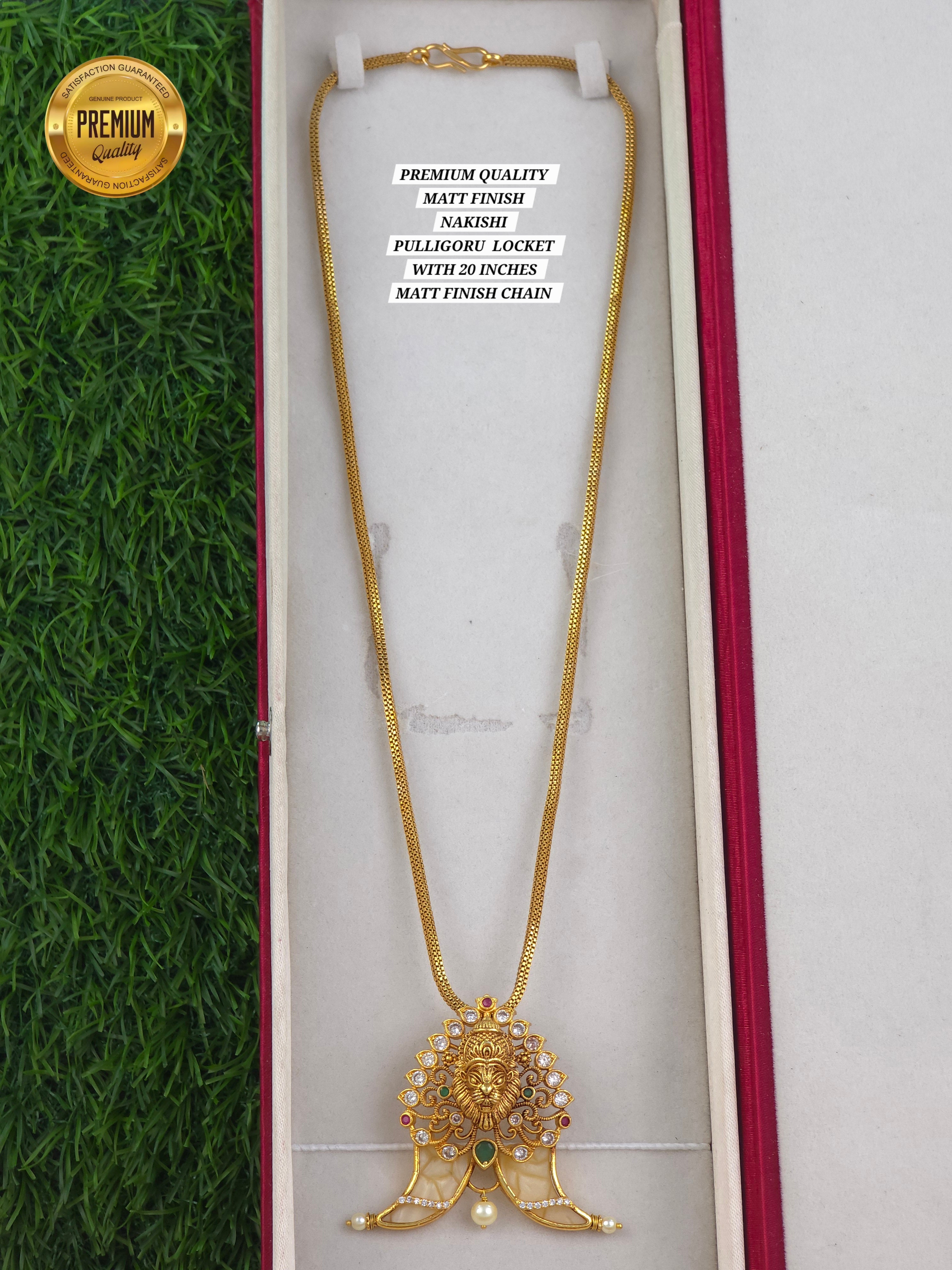 Puligoru pendent with 20 inches chain