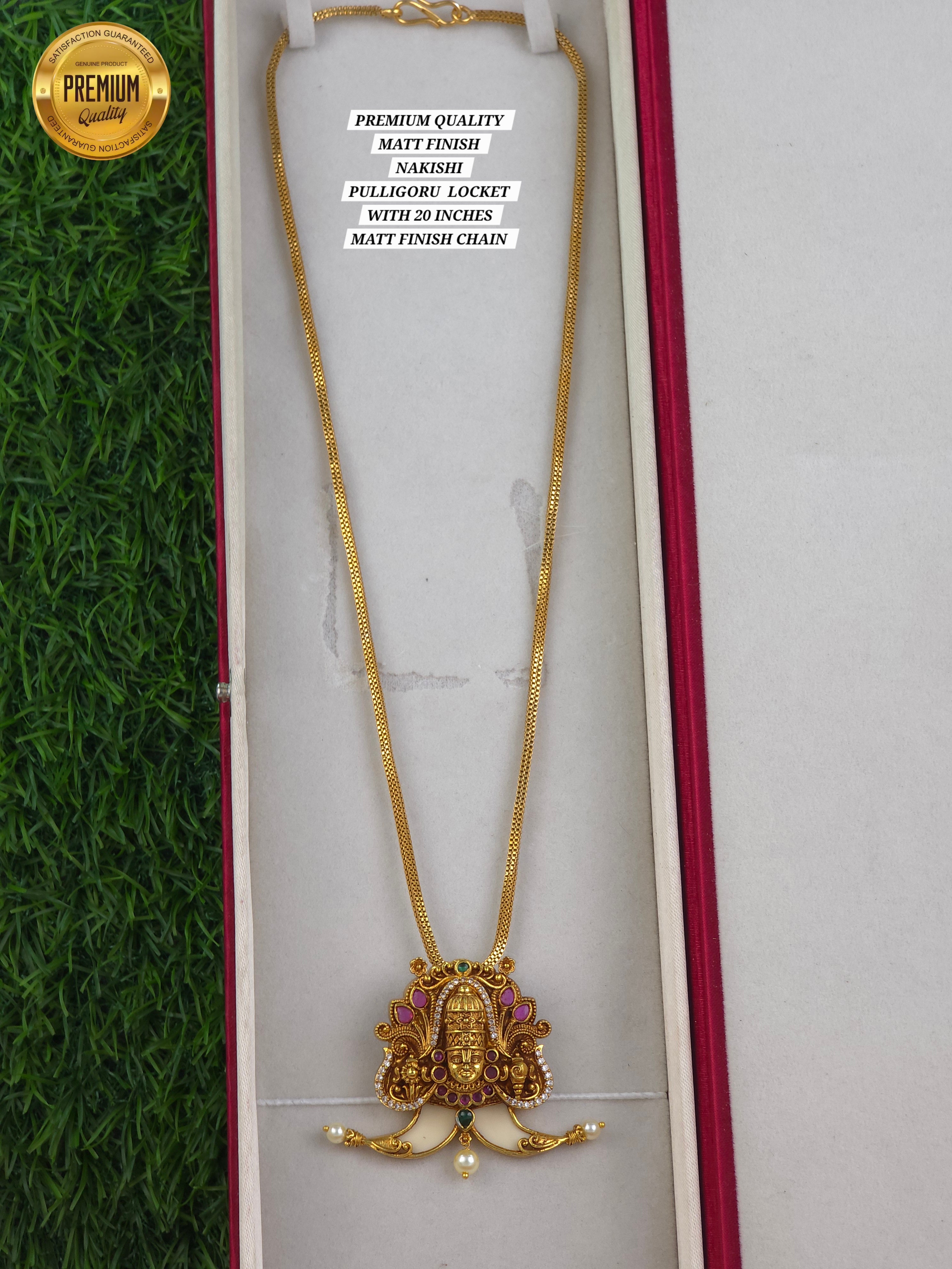 Puligoru pendent with 20 inches chain