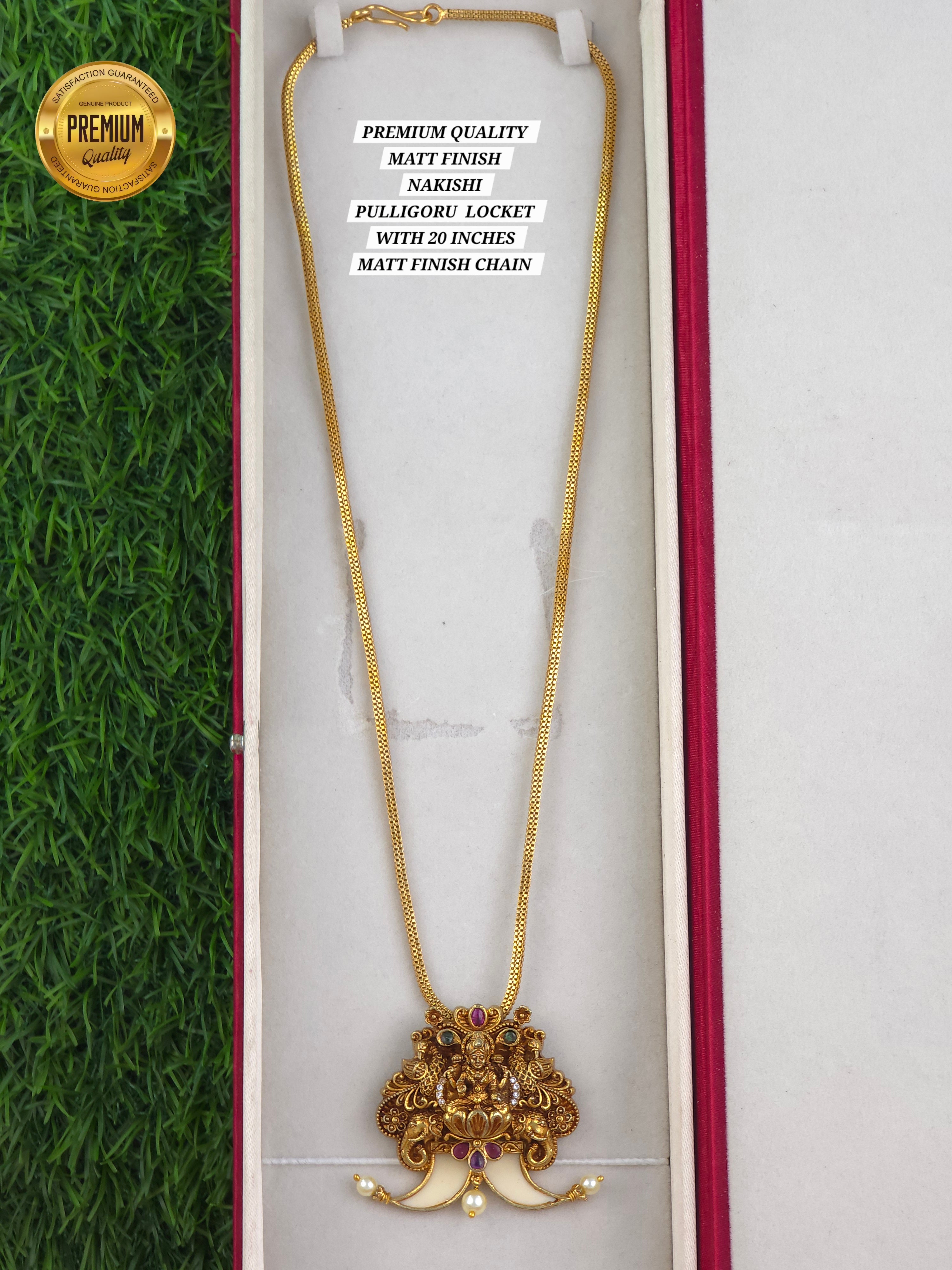 Puligoru pendent with 20 inches chain