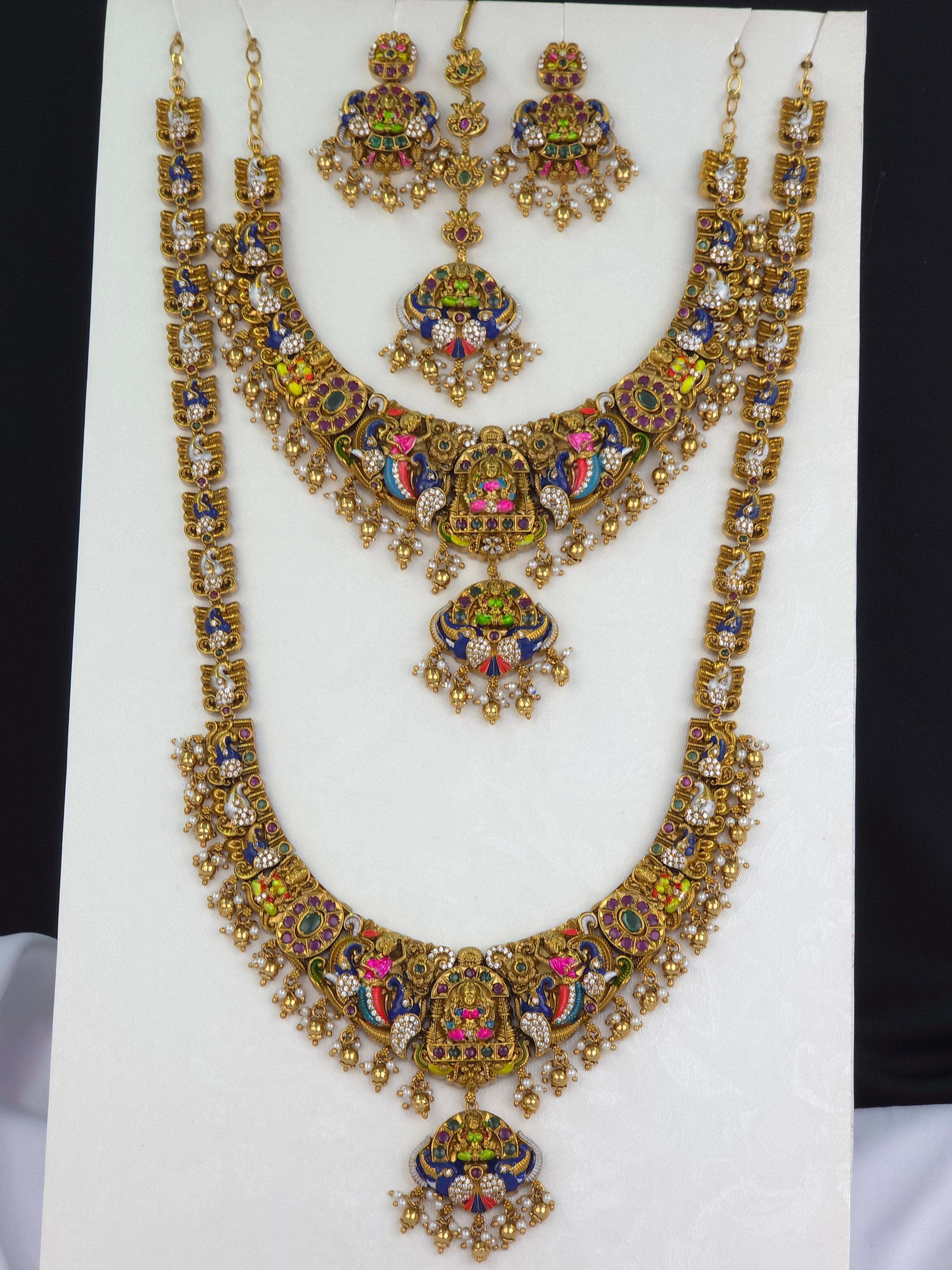 NAKISHI BRIDEL SET with ENAMEL COATED