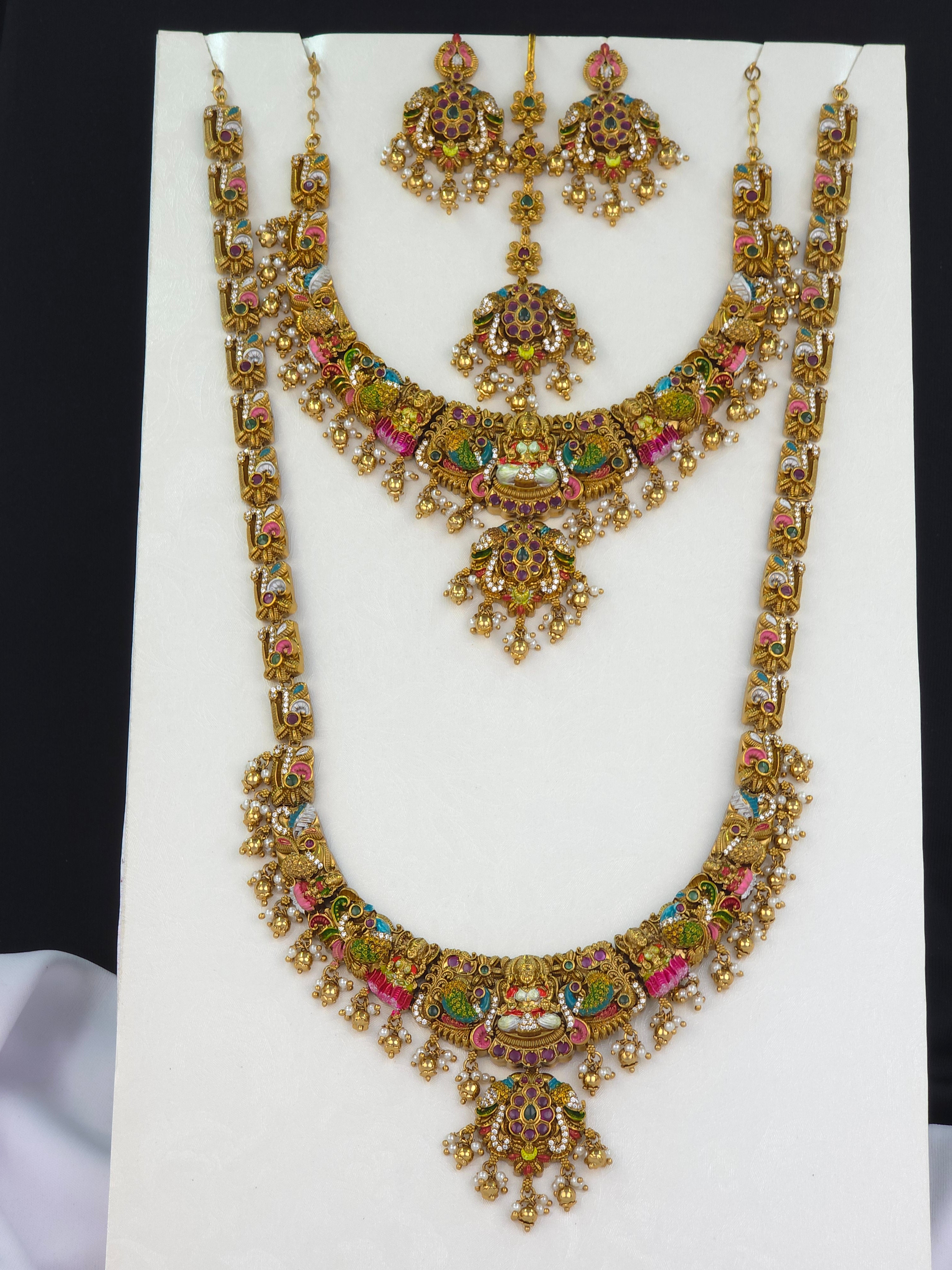 NAKISHI BRIDEL SET with ENAMEL COATED