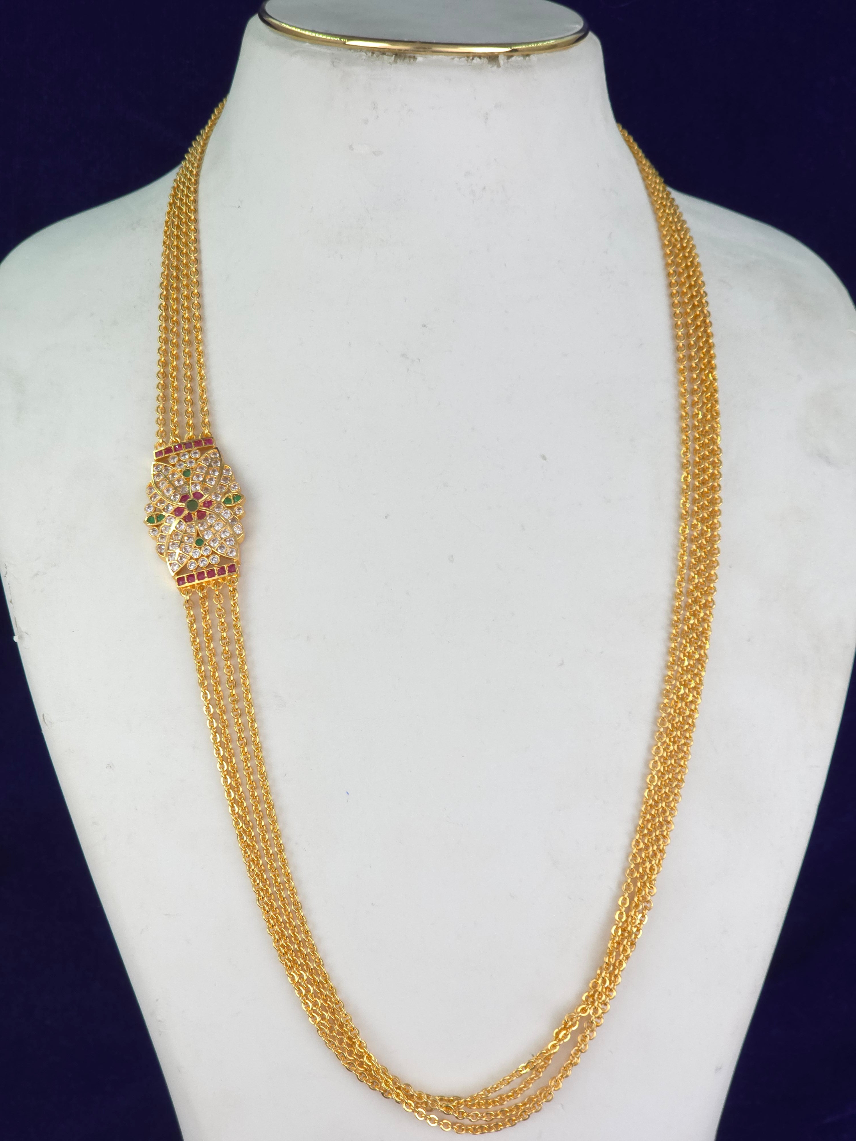 GOLD FINISH 26 inches chandharam