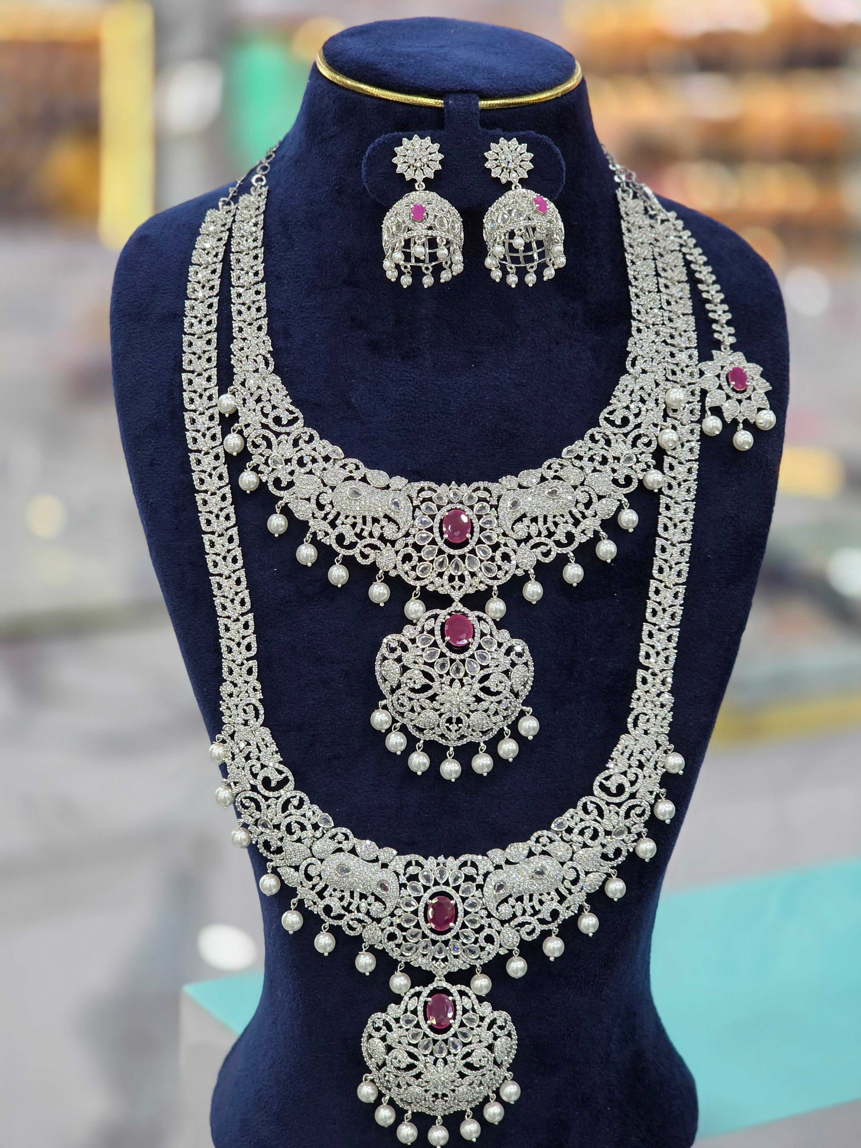 SLIVER BRIDAL COMBO SET