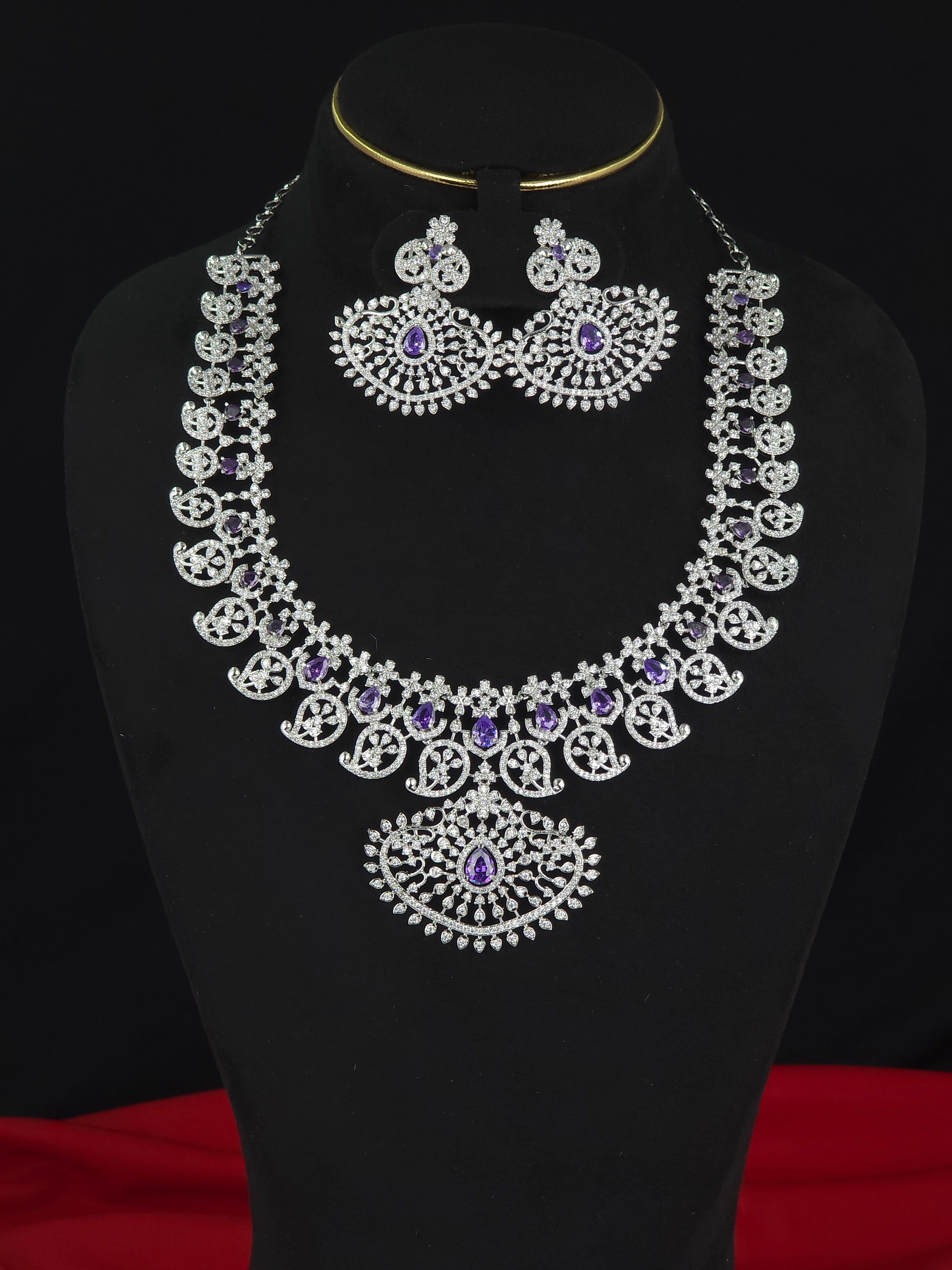 SLIVER FINISH CZ MINI HARAM