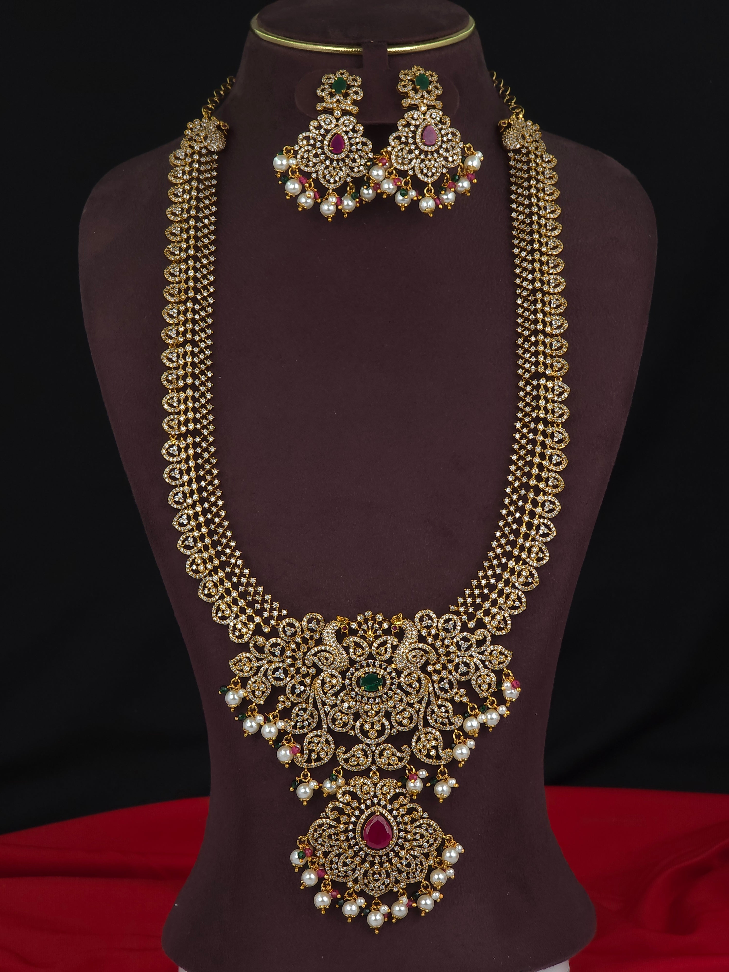 Matt finish bridal long haram