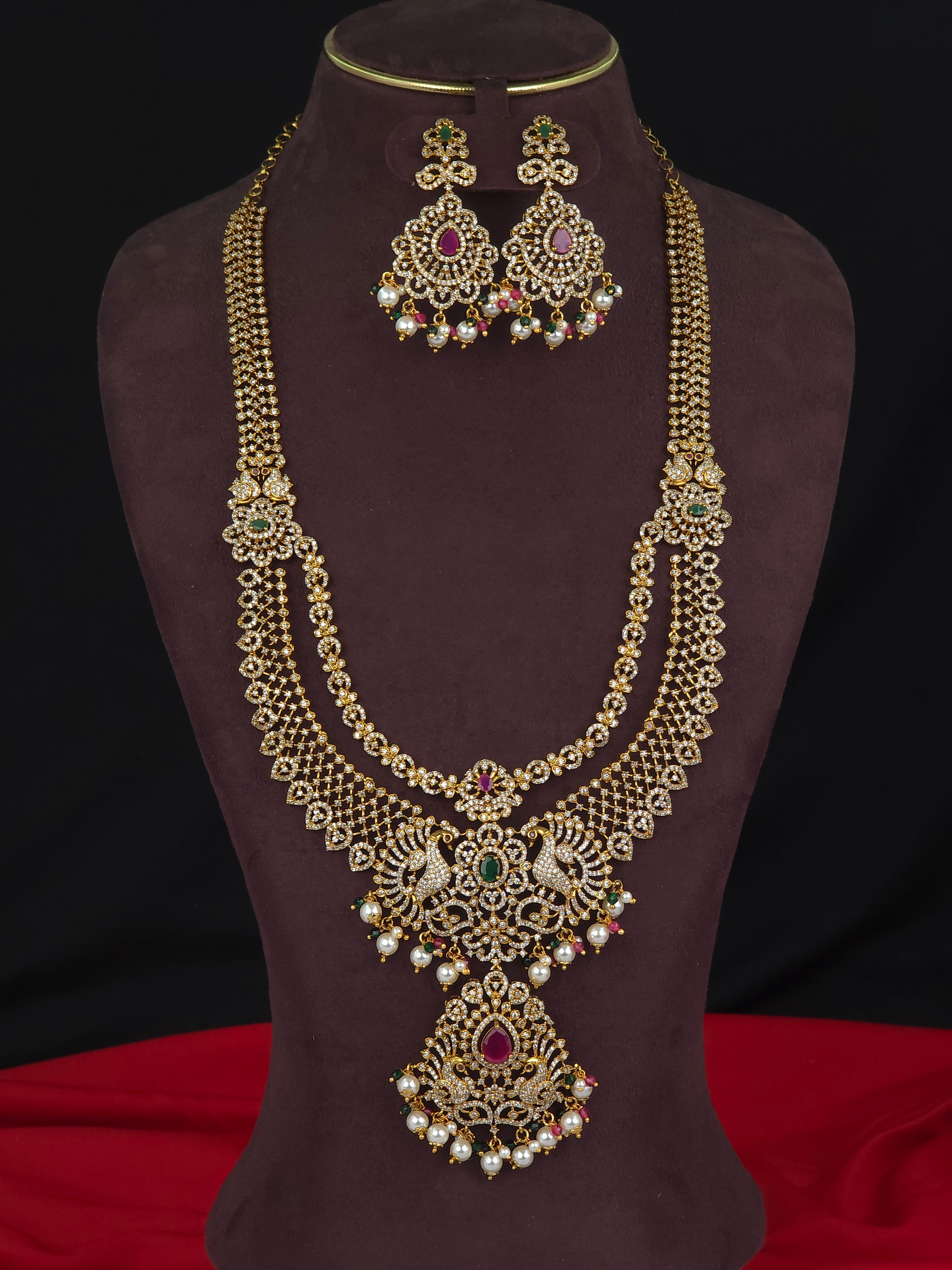 Matt finish bridal long haram