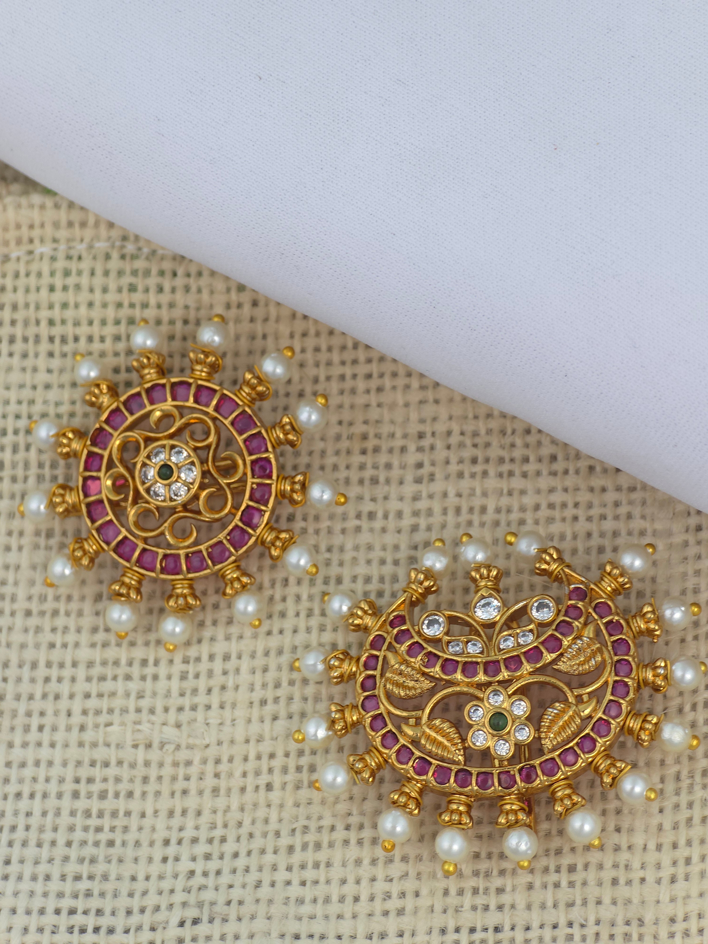 Surya Chandra hair pins
