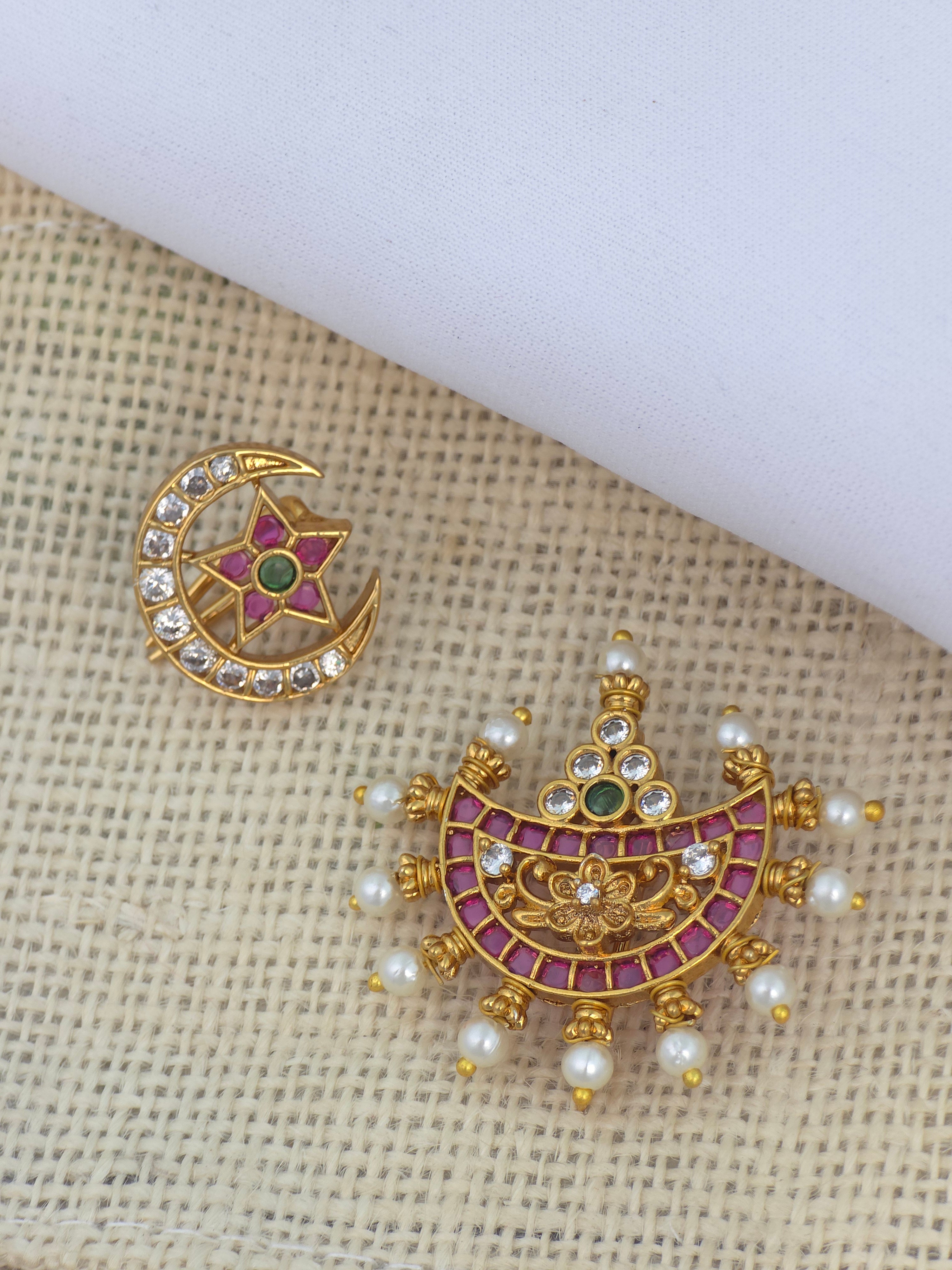 Surya Chandra hair pins