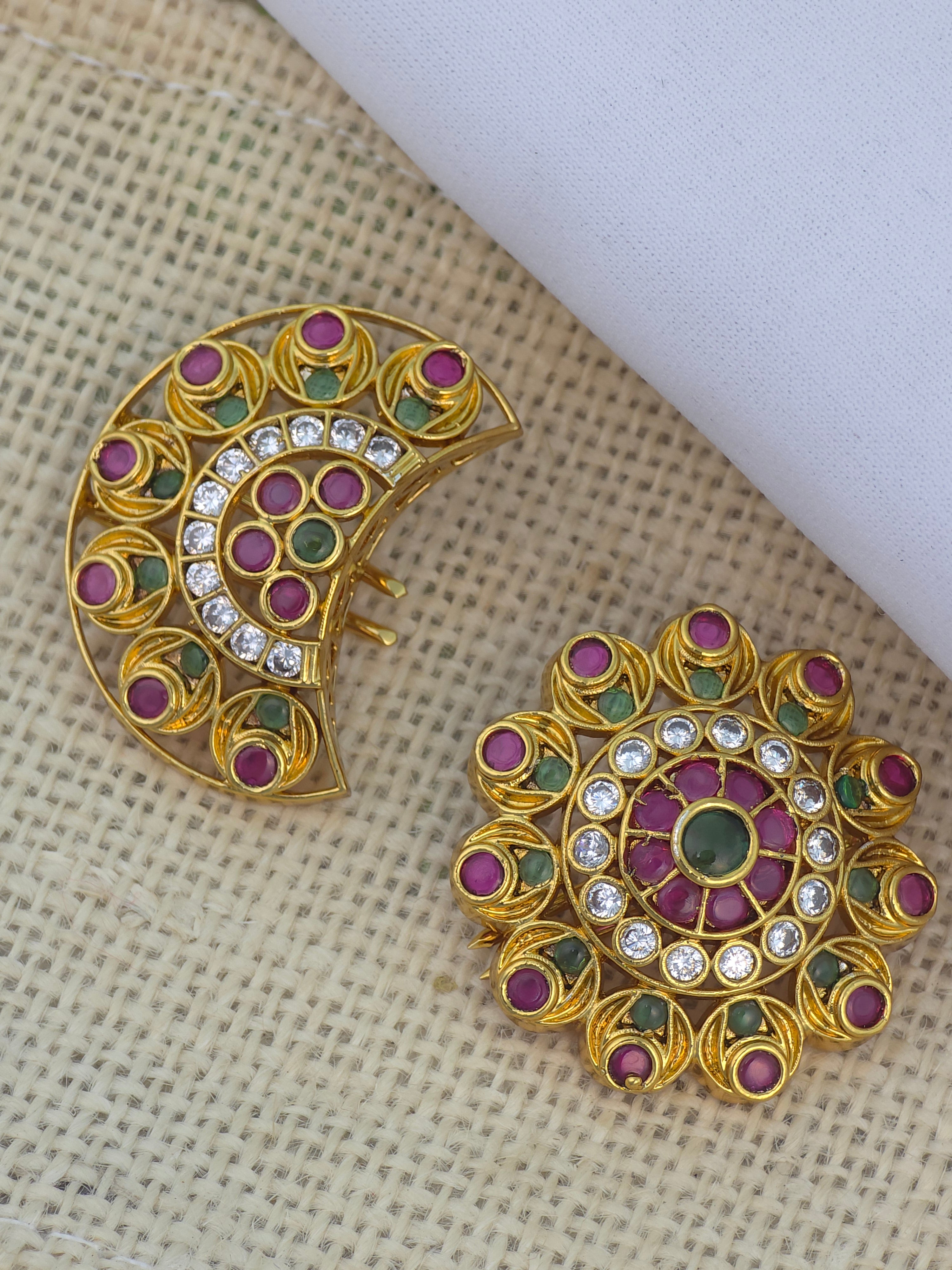 Surya Chandra hair pins