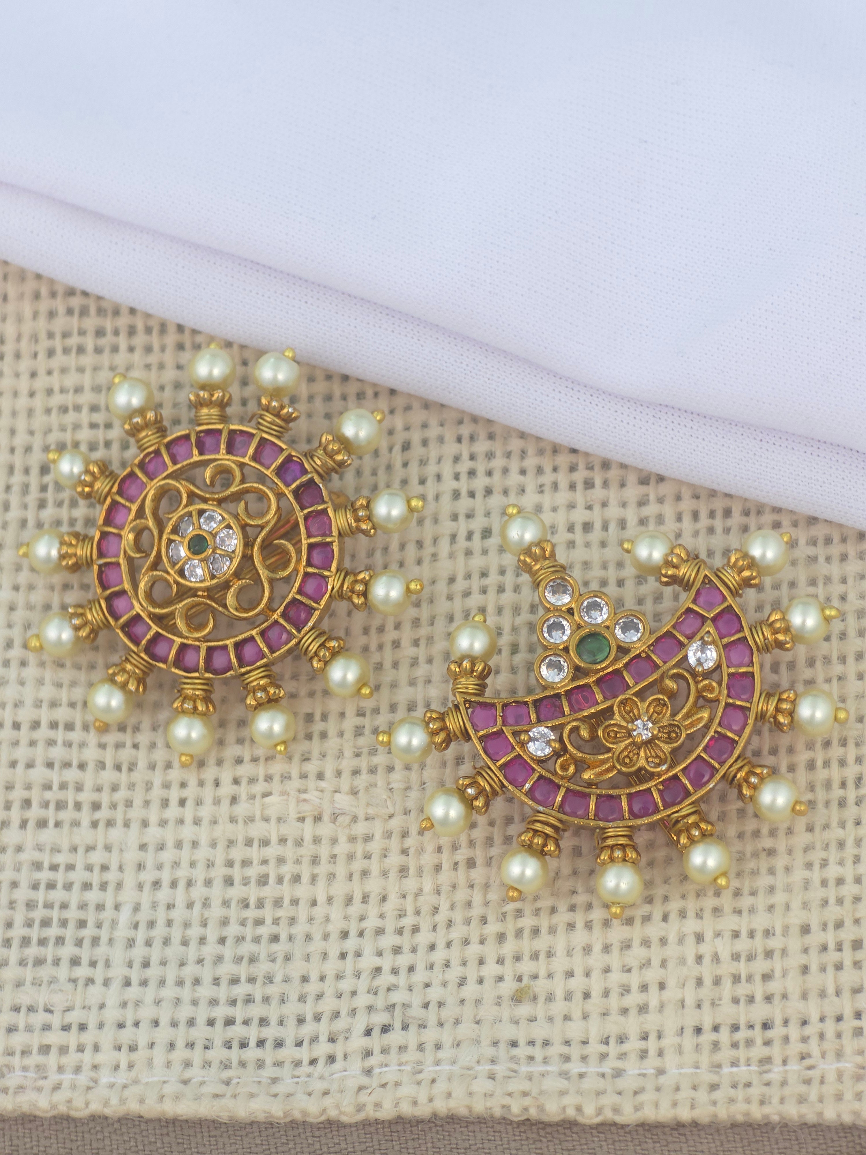 Surya Chandra hair pins