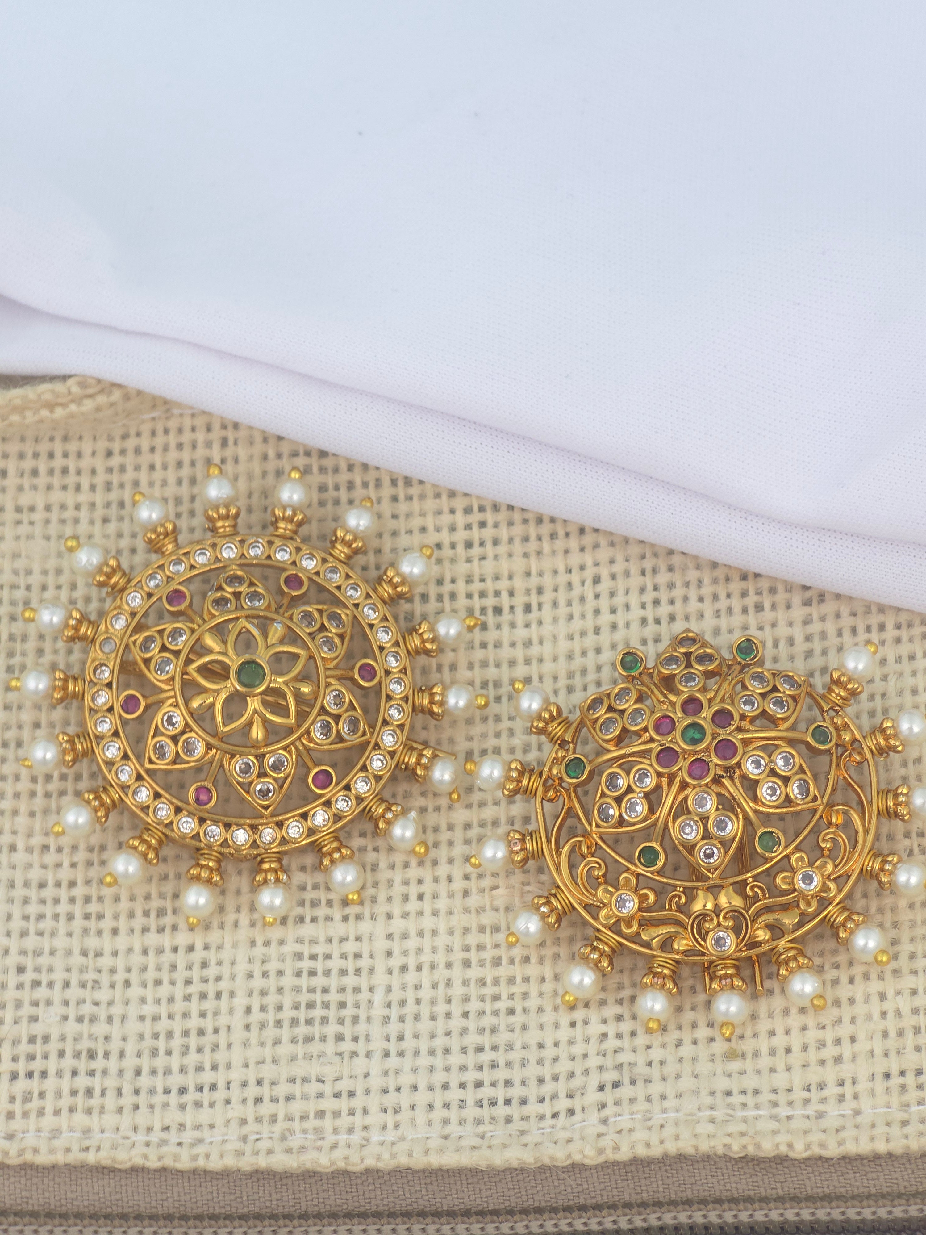 Surya Chandra hair pins