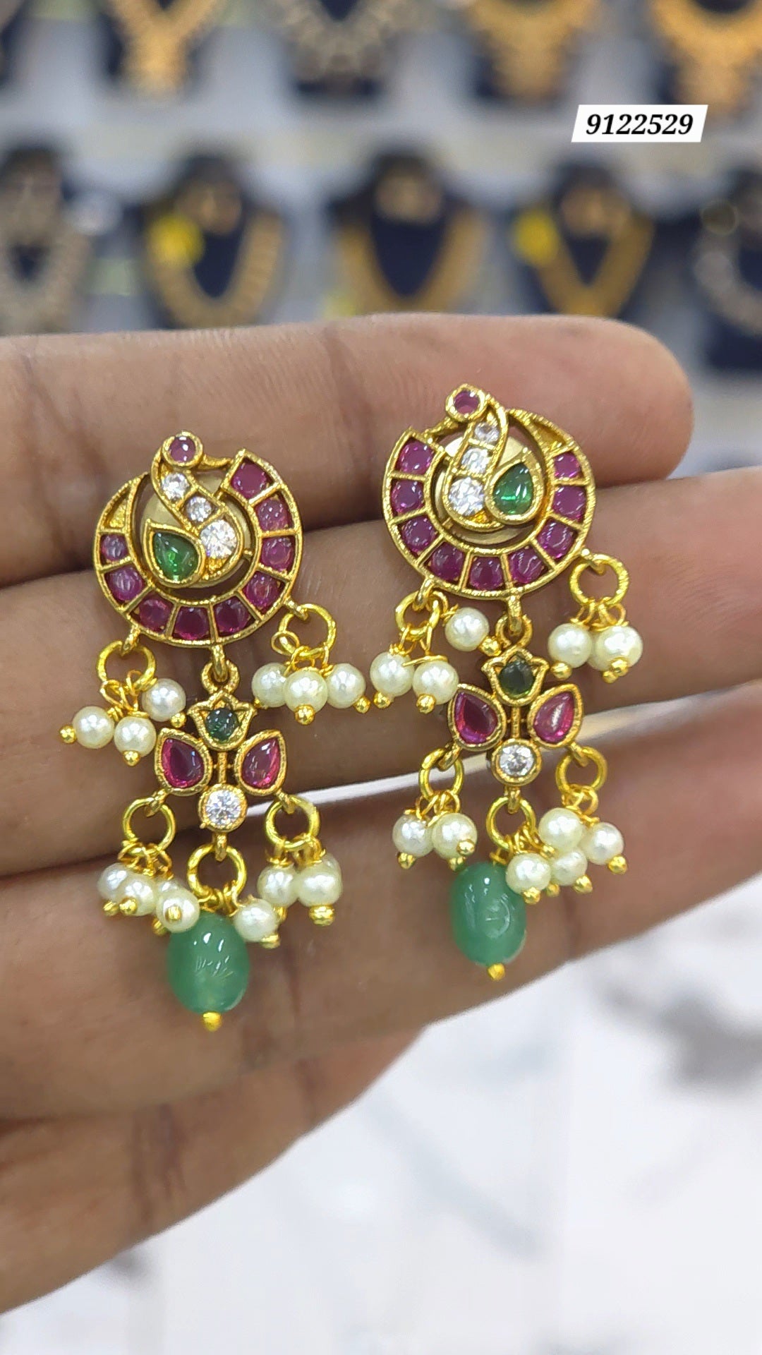 Kampu STONES EARRINGS Push back