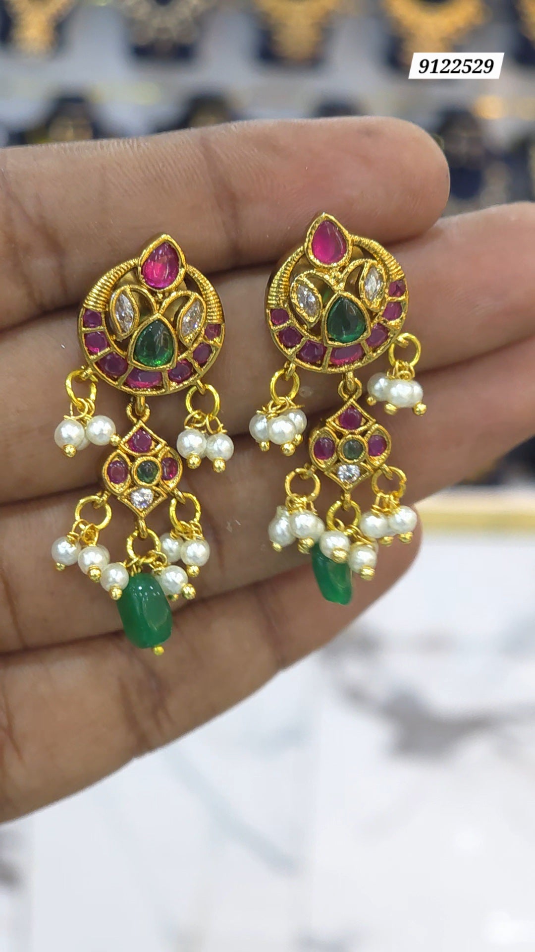 Kampu STONES EARRINGS Push back