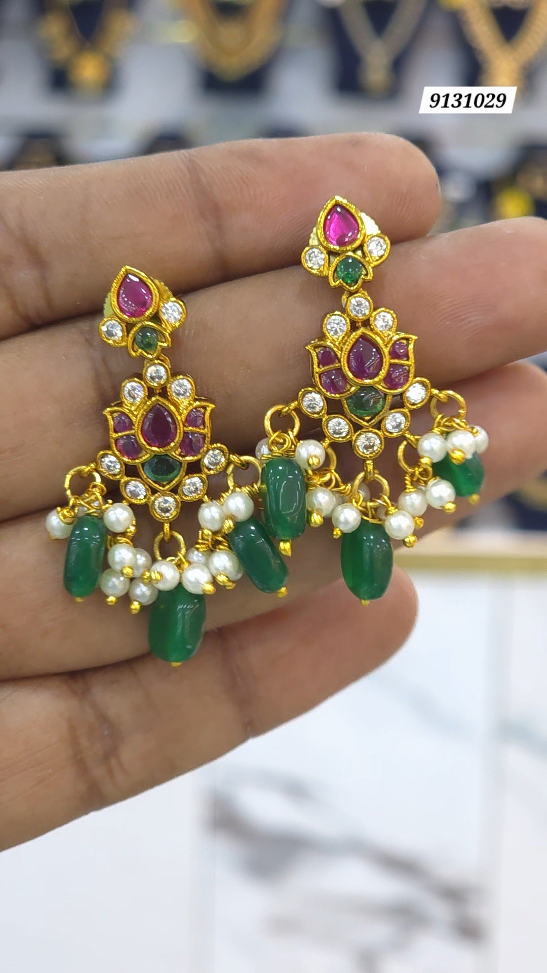 Kampu STONES EARRINGS Push back