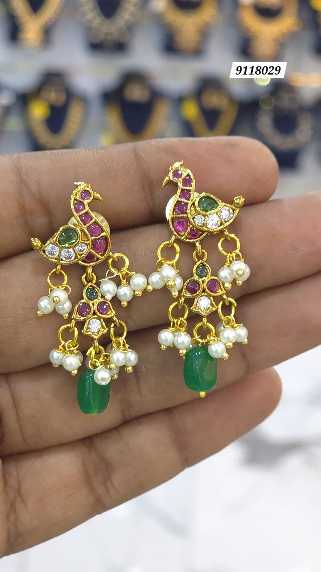 Kampu STONES EARRINGS Push back