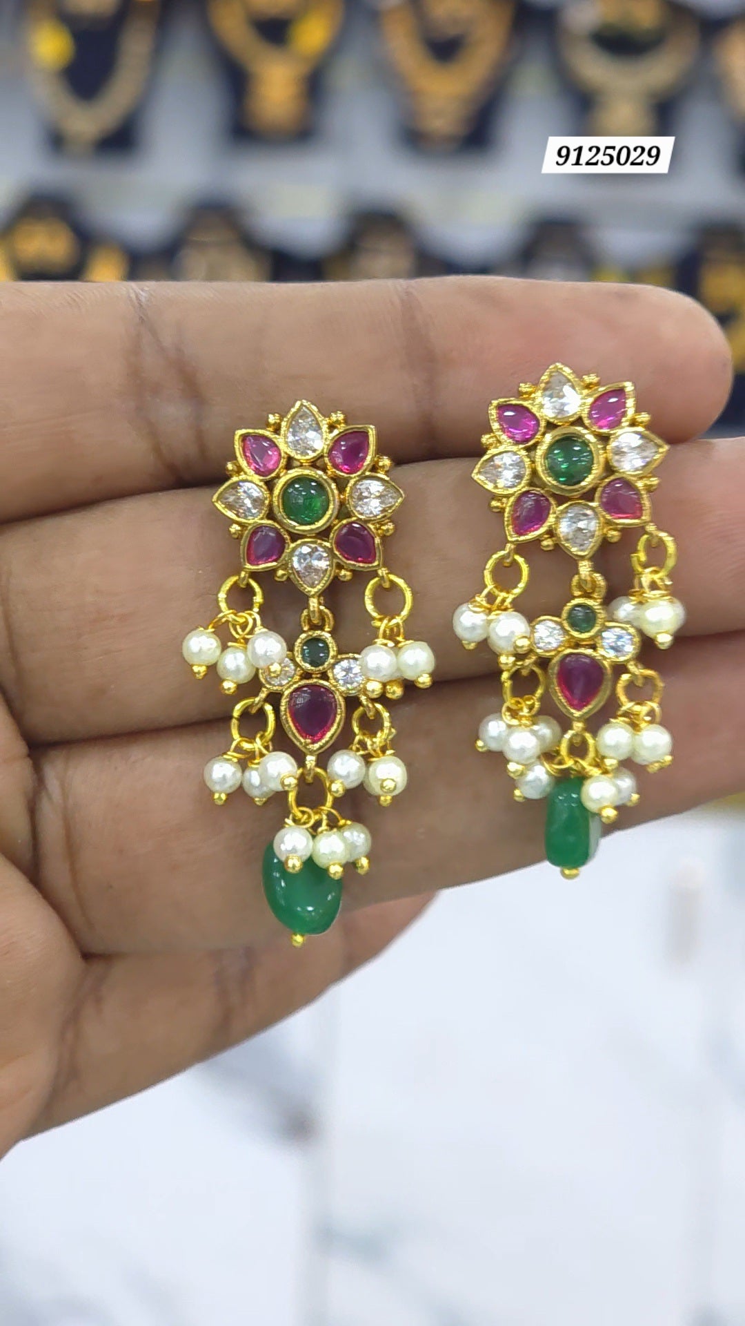Kampu STONES EARRINGS Push back