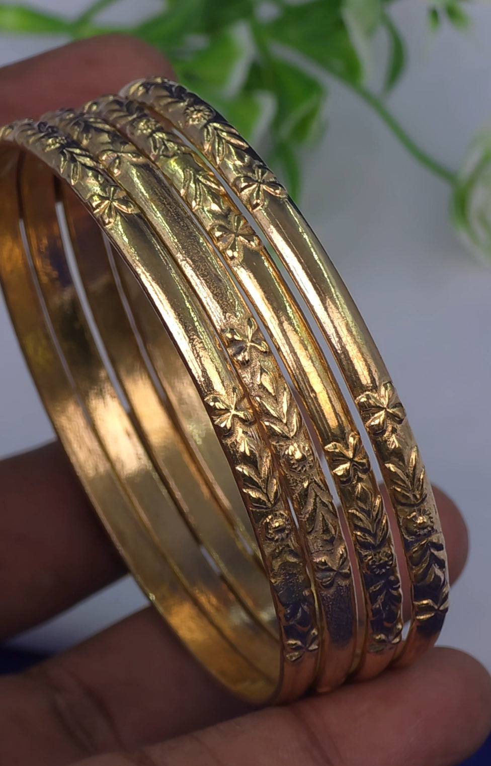PURE panchaloham unpolished bangles All sizes 2.4 2.6 2.8 2.10