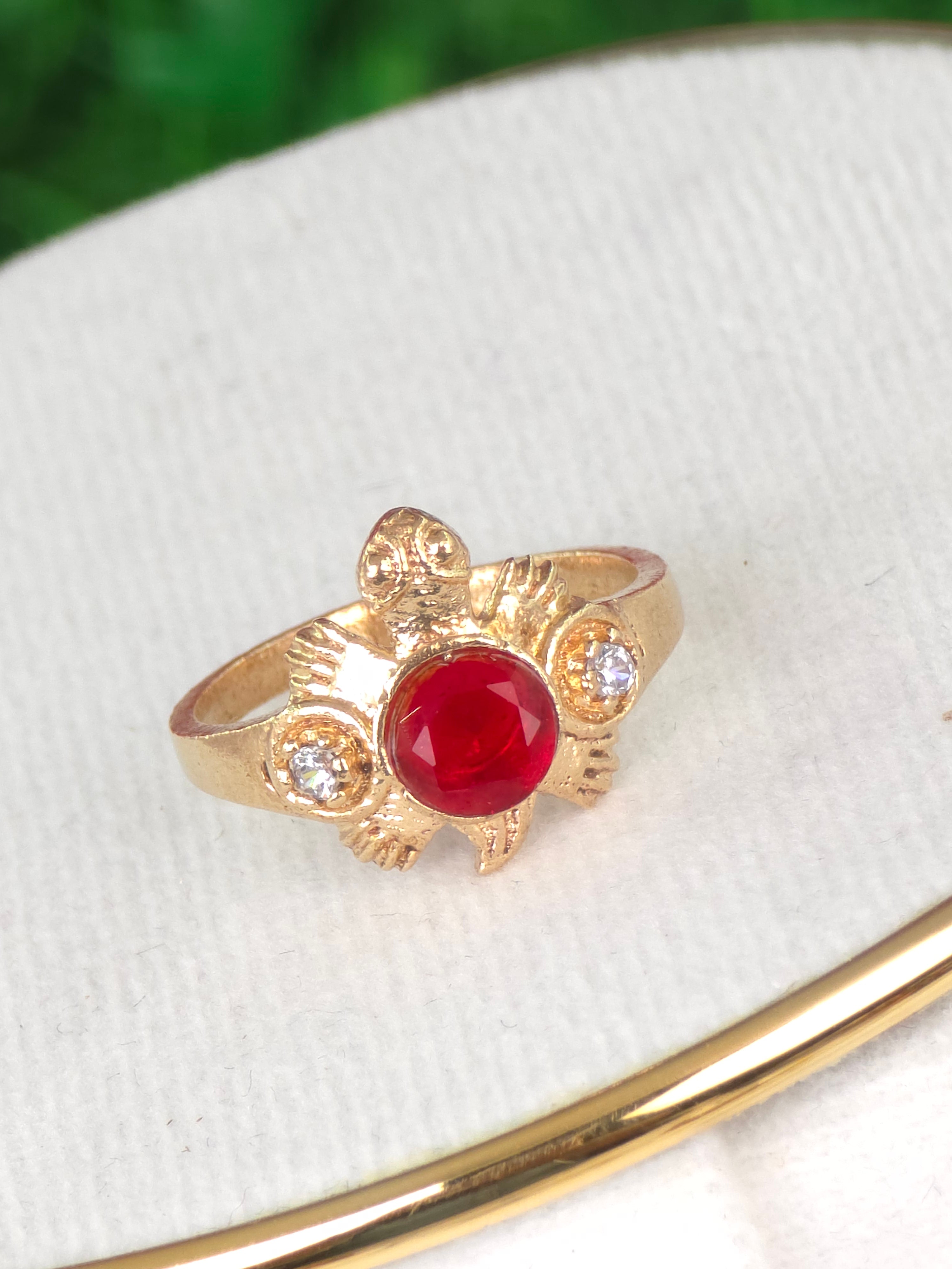Pure panchaloham unpolished finger rings