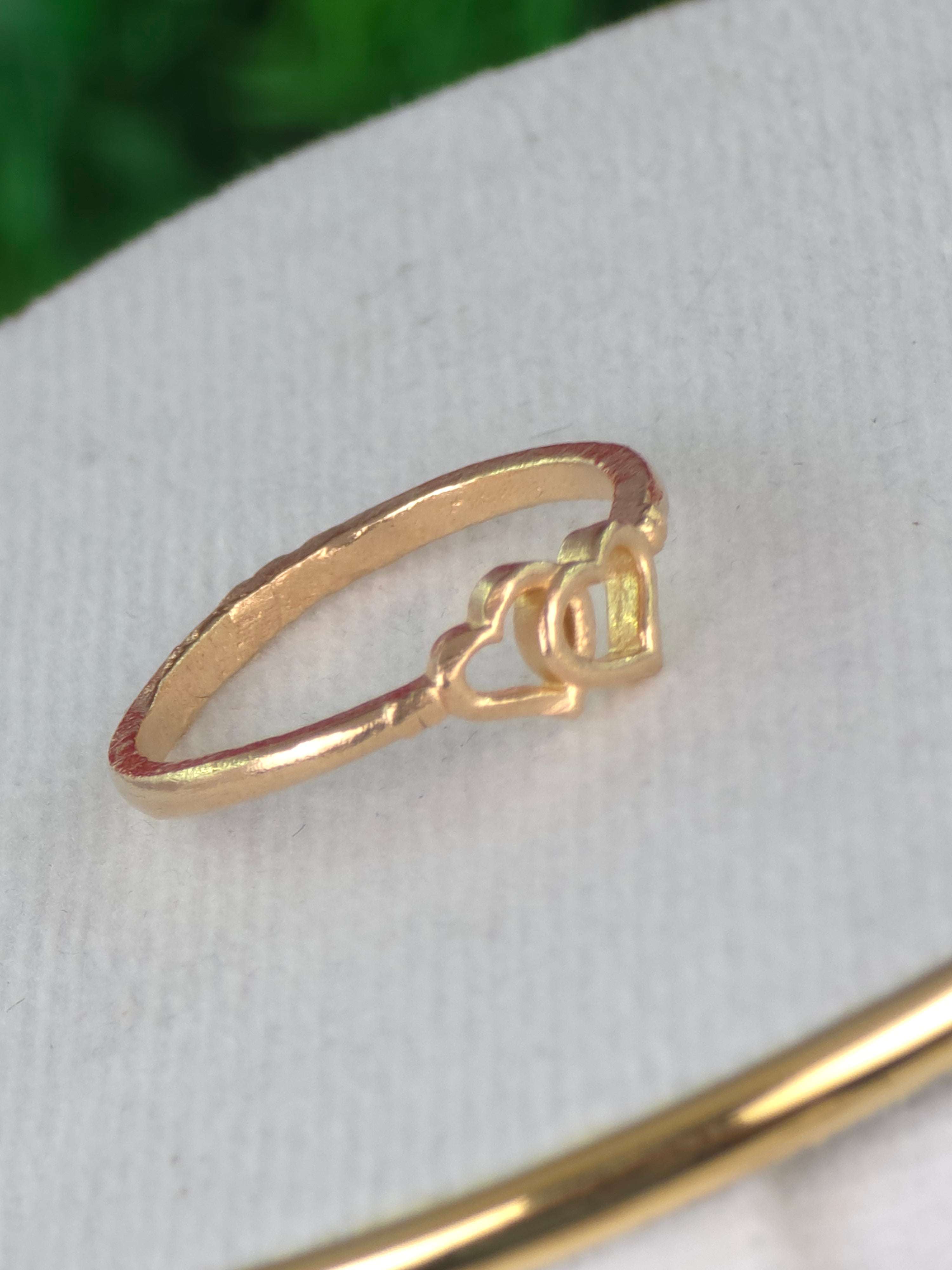 Pure panchaloham unpolished finger rings