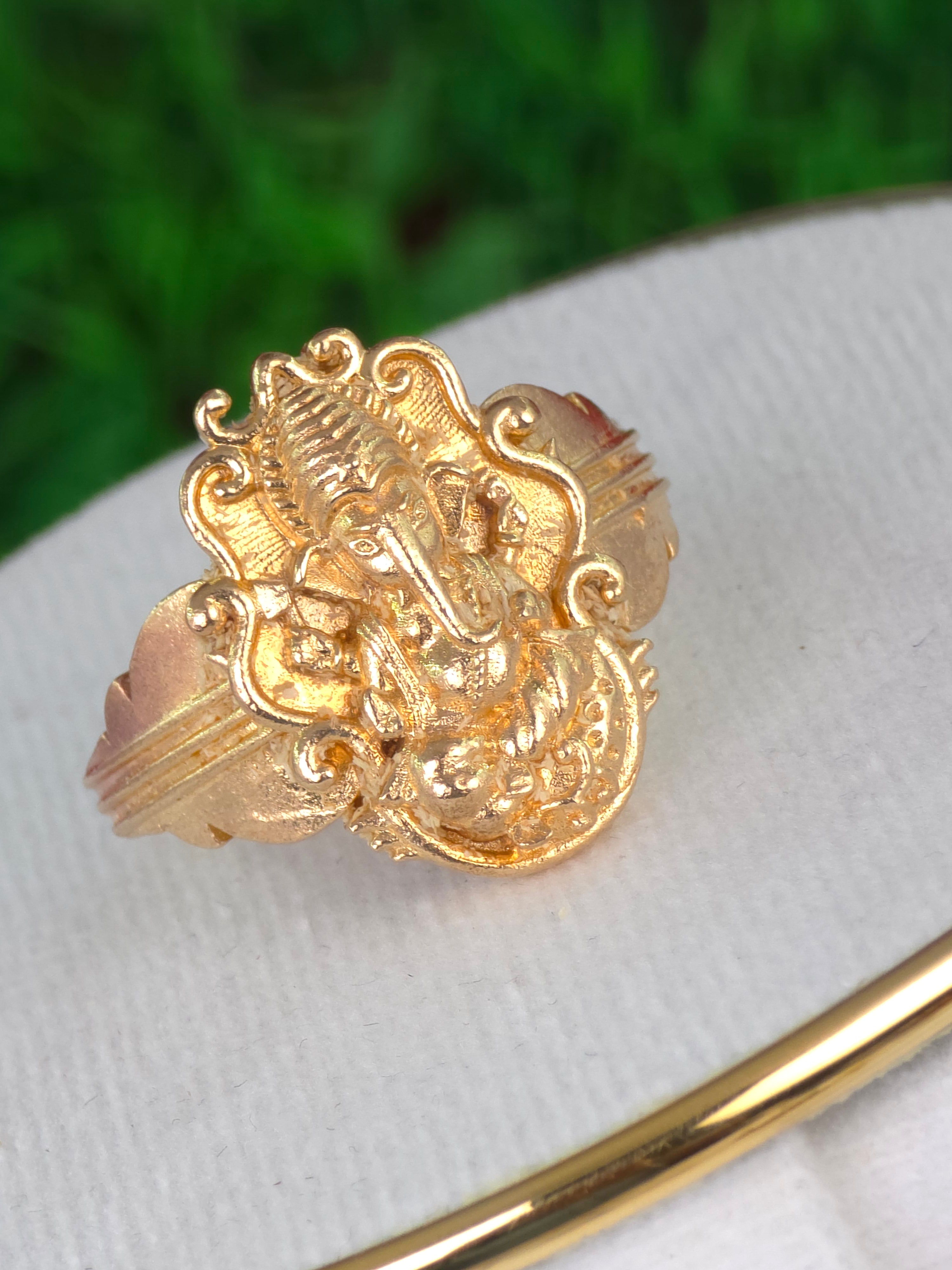 Pure panchaloham unpolished finger rings