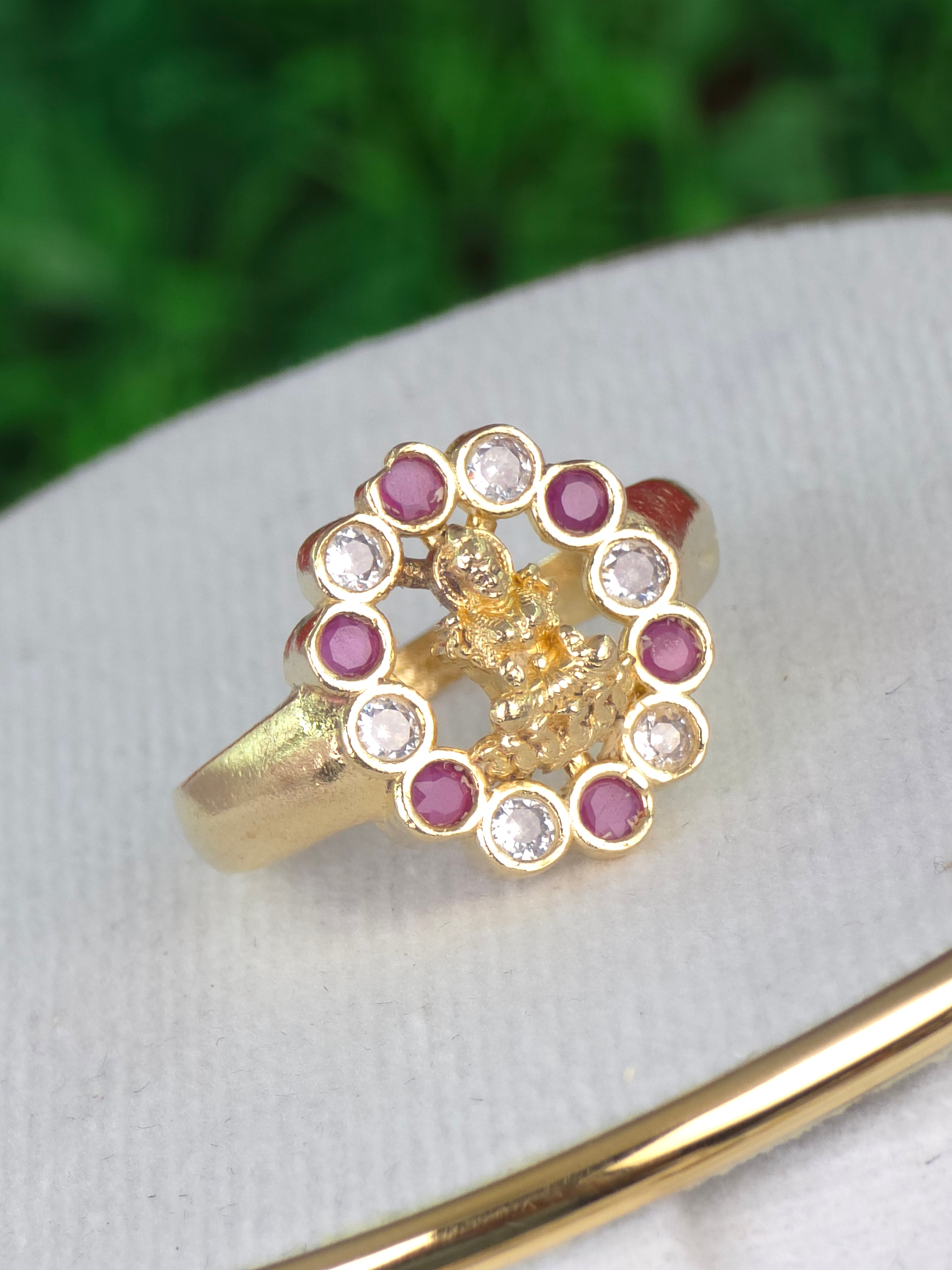 Pure panchaloham unpolished finger rings