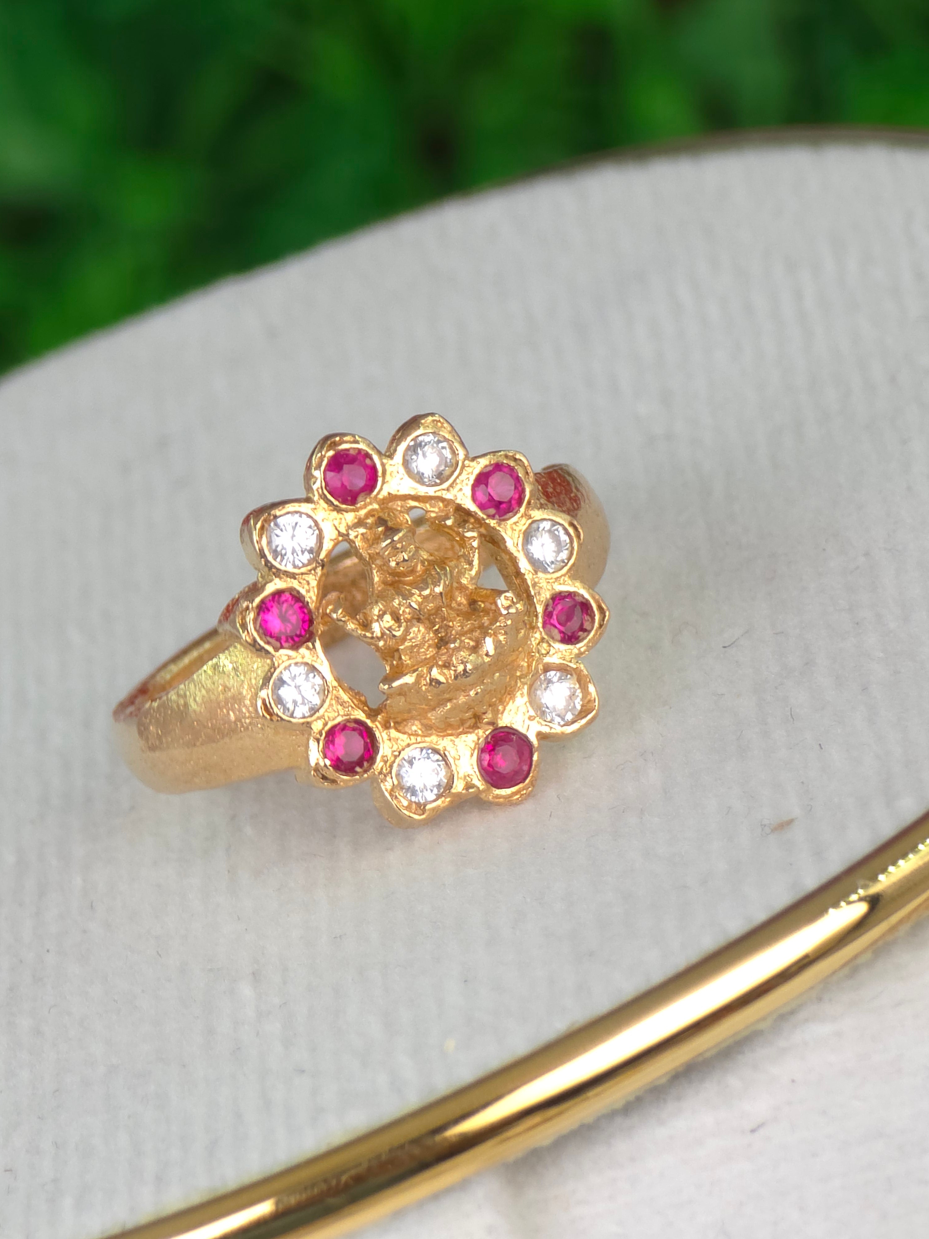 Pure panchaloham unpolished finger rings
