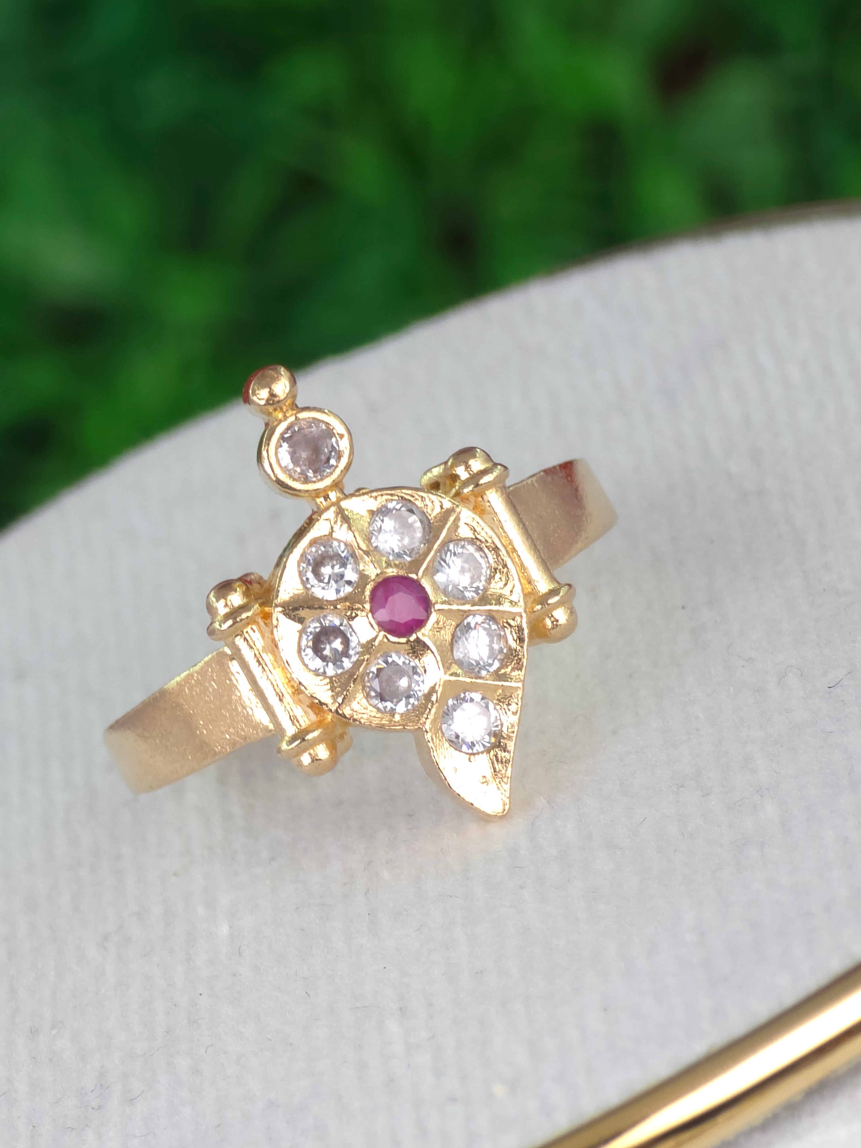 Pure panchaloham unpolished finger rings