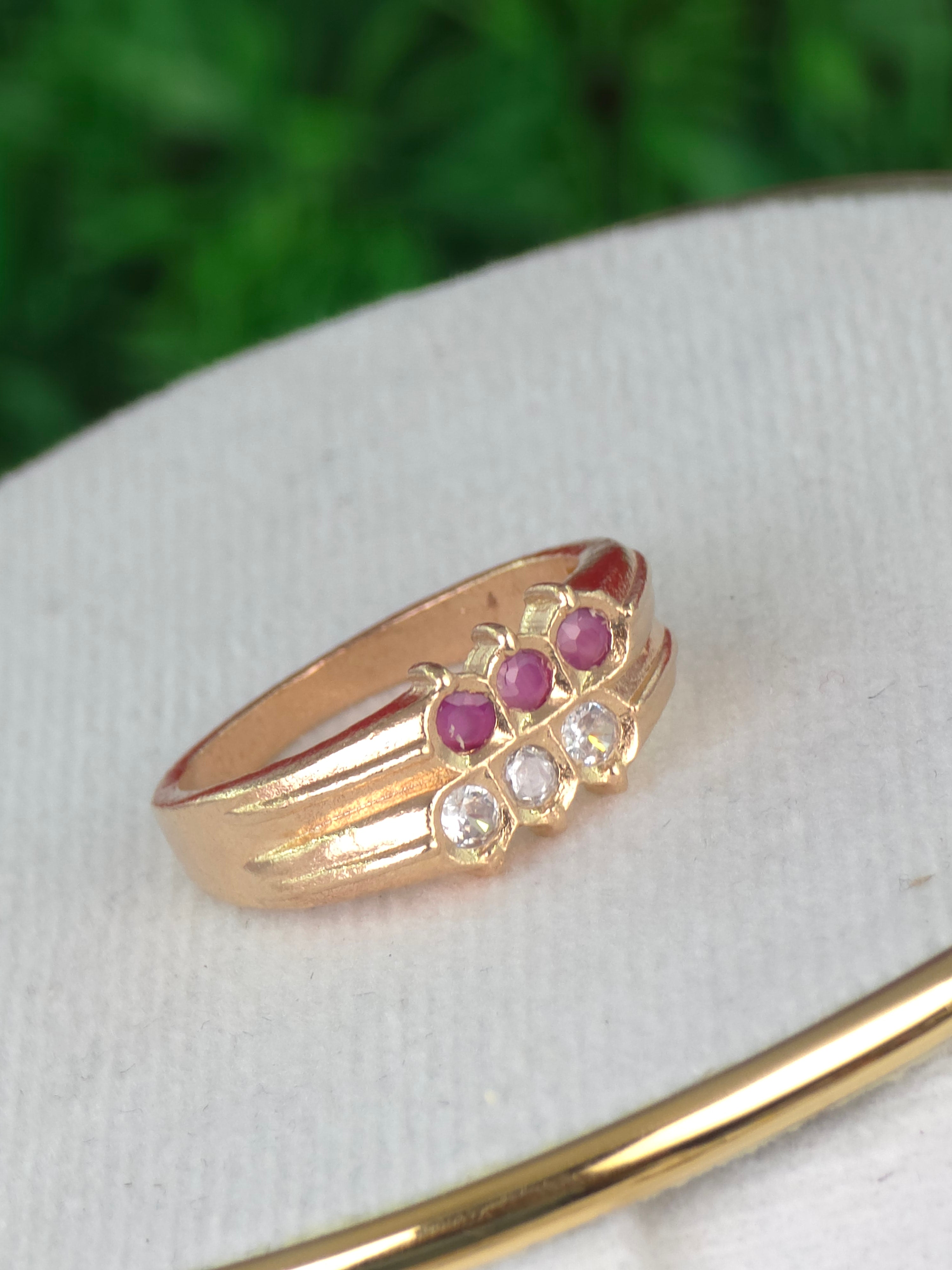 Pure panchaloham unpolished finger rings