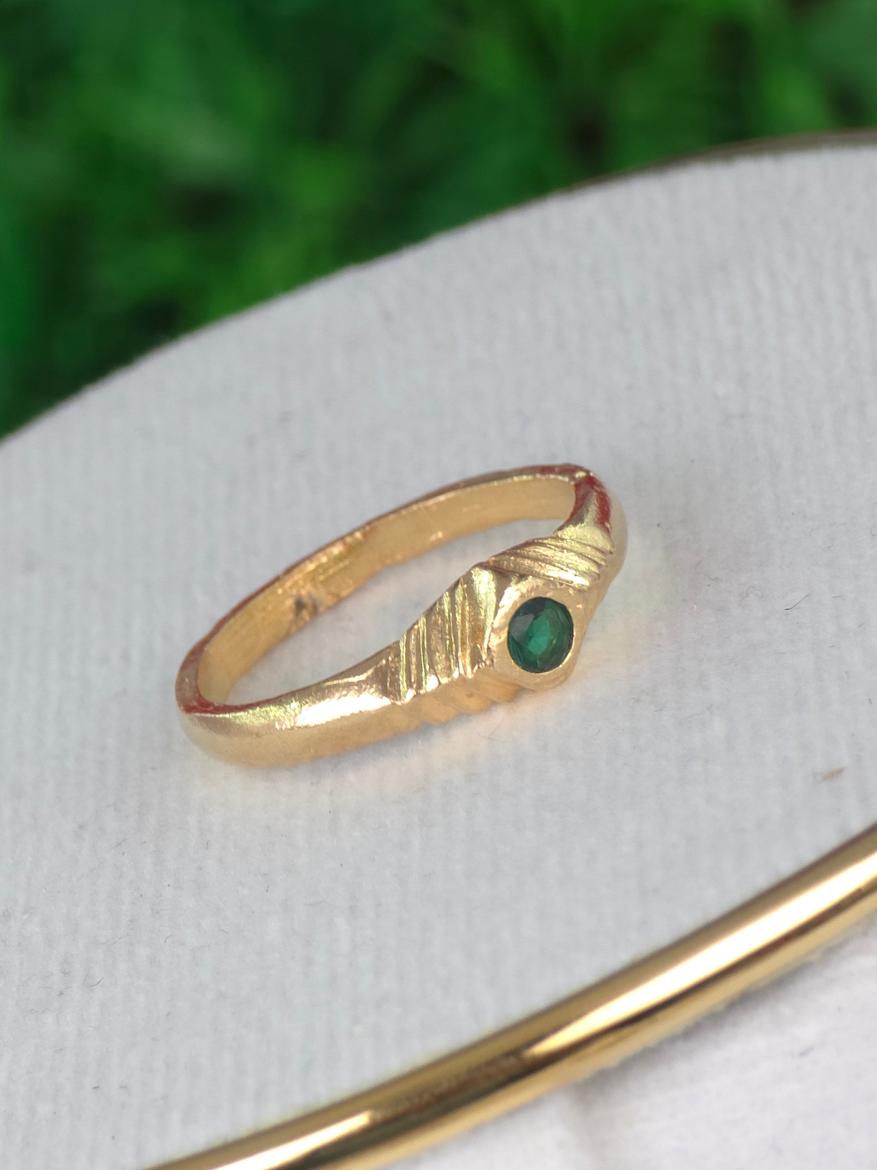 Pure panchaloham unpolished finger rings