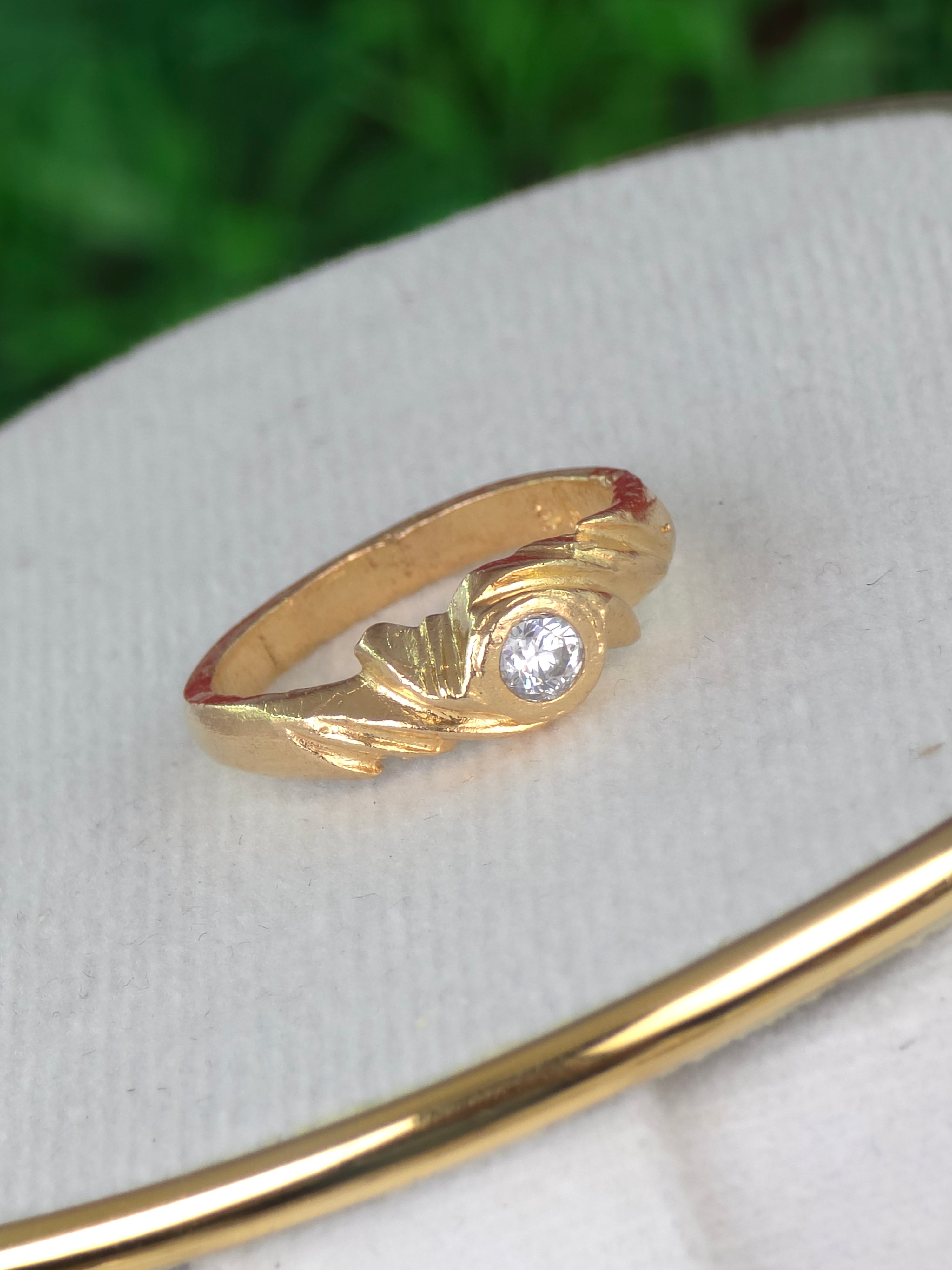 Pure panchaloham unpolished finger rings