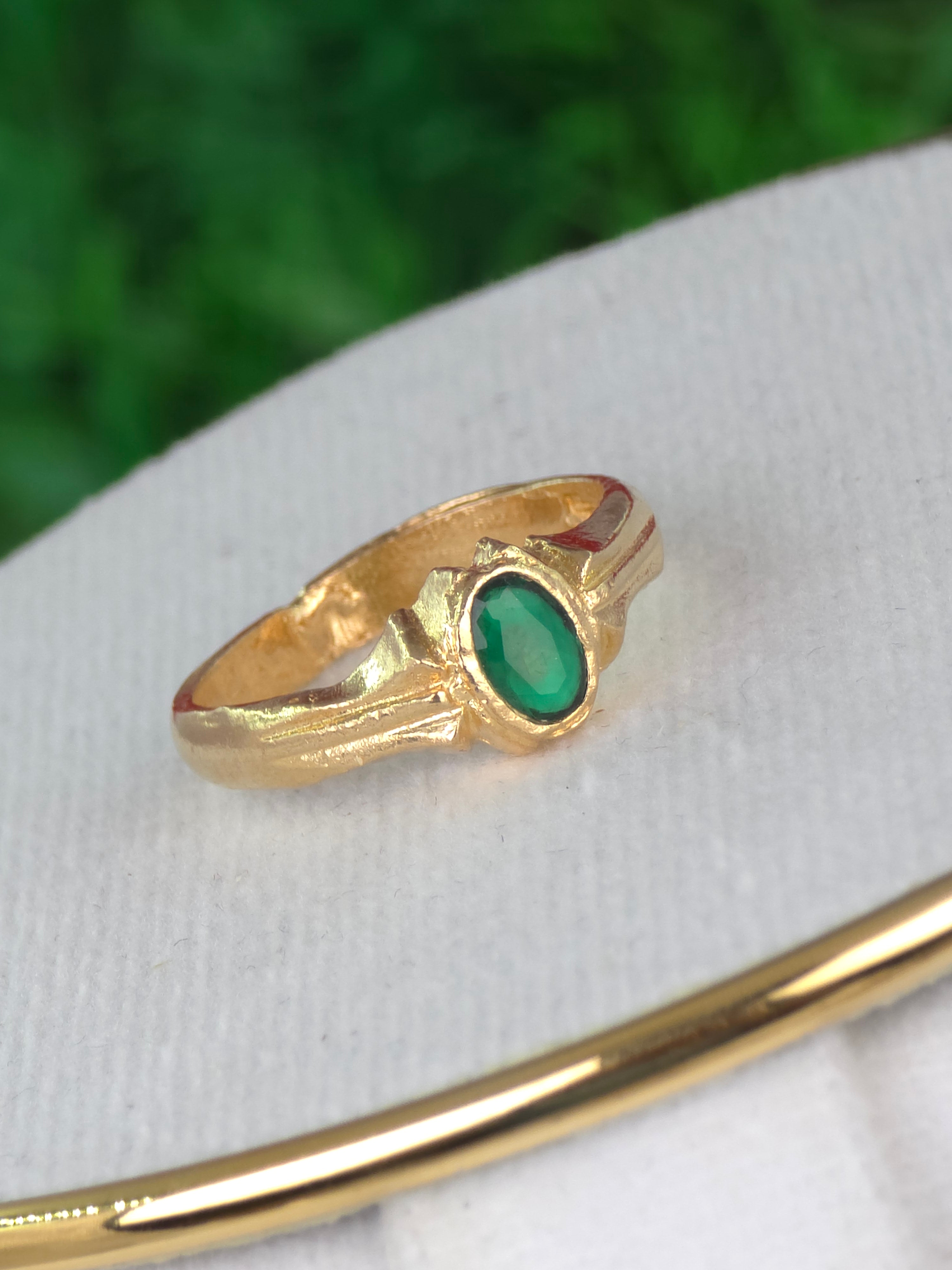 Pure panchaloham unpolished finger rings
