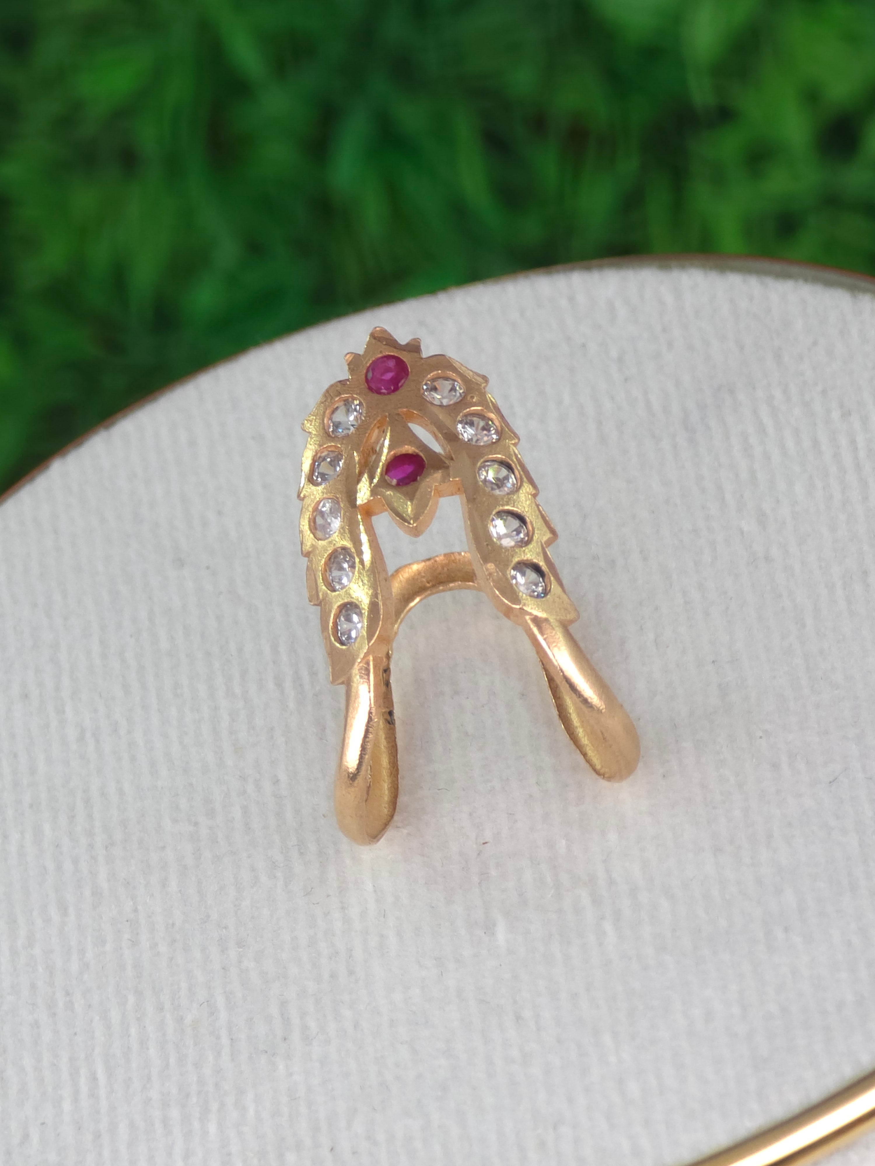 Pure panchaloham unpolished finger rings
