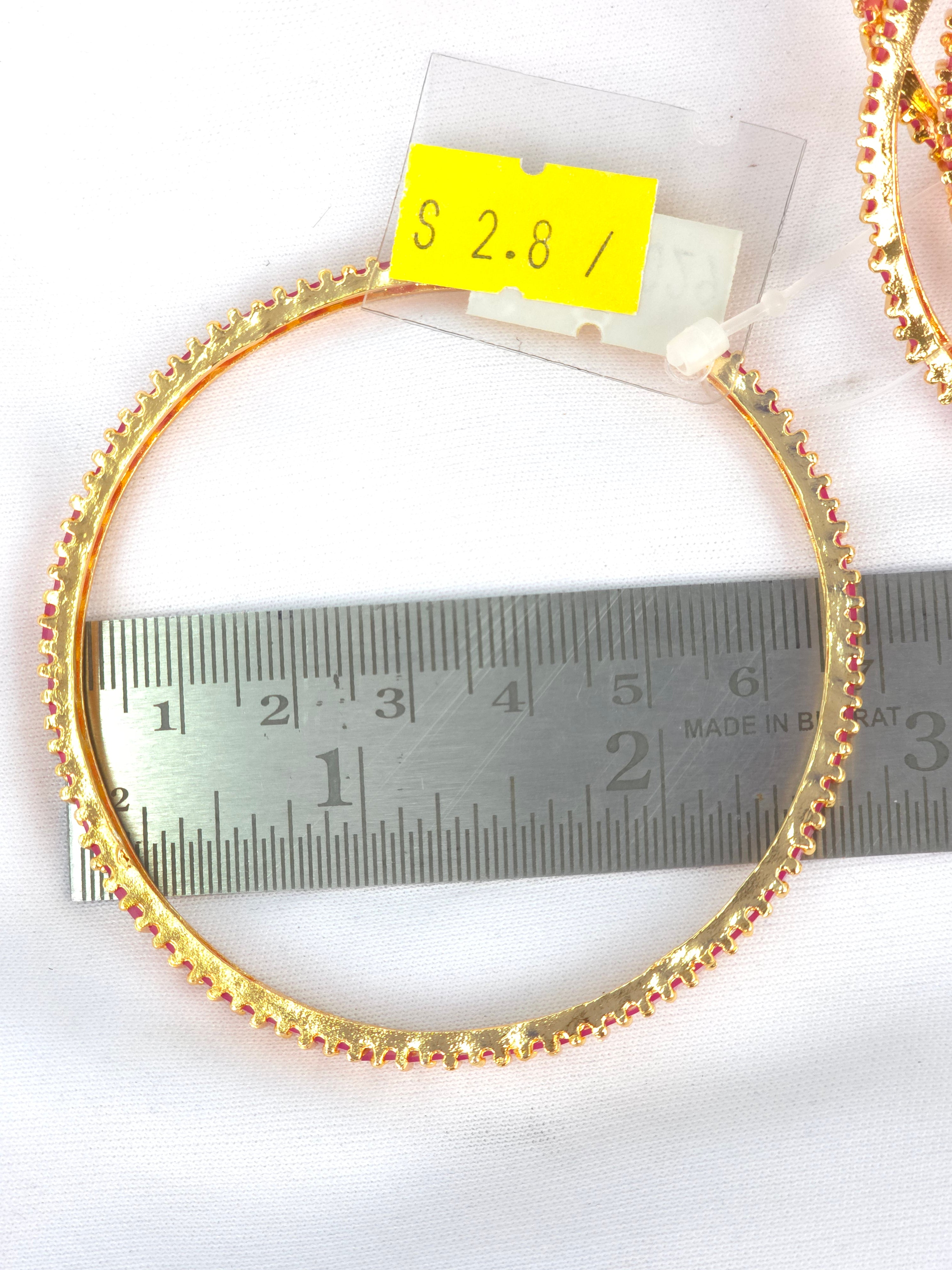PREMIUM QUALITY MATT FINISH cz STONES BANGLES