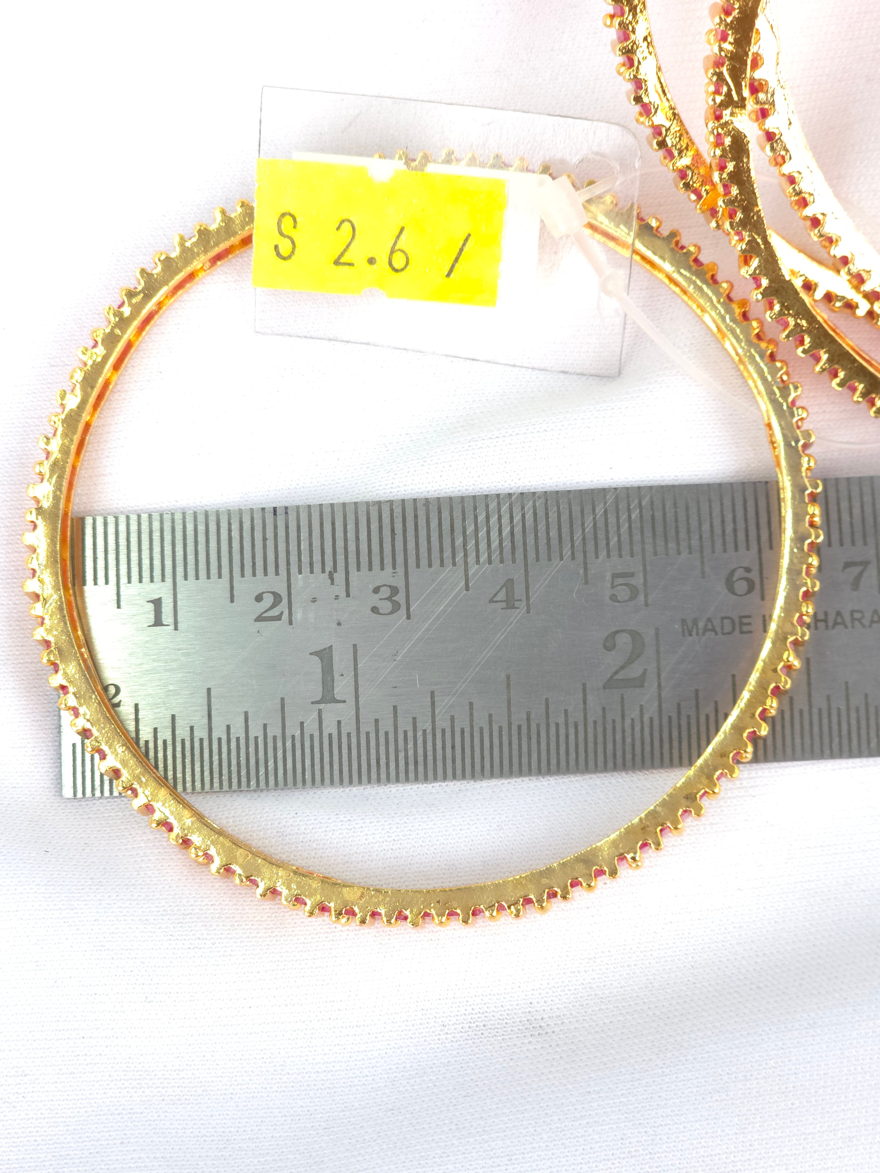 PREMIUM QUALITY MATT FINISH cz STONES BANGLES