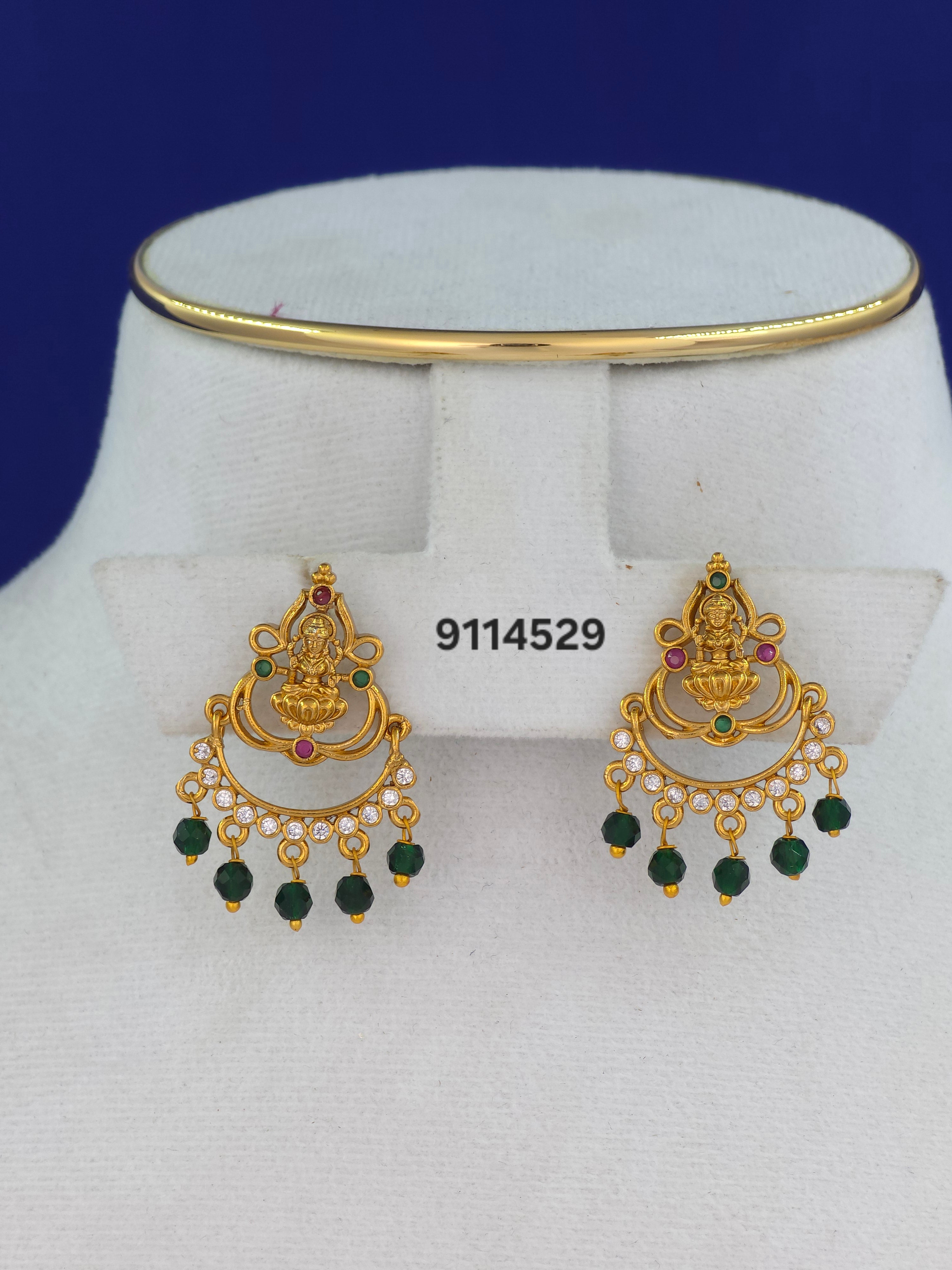 Matt finish earrings