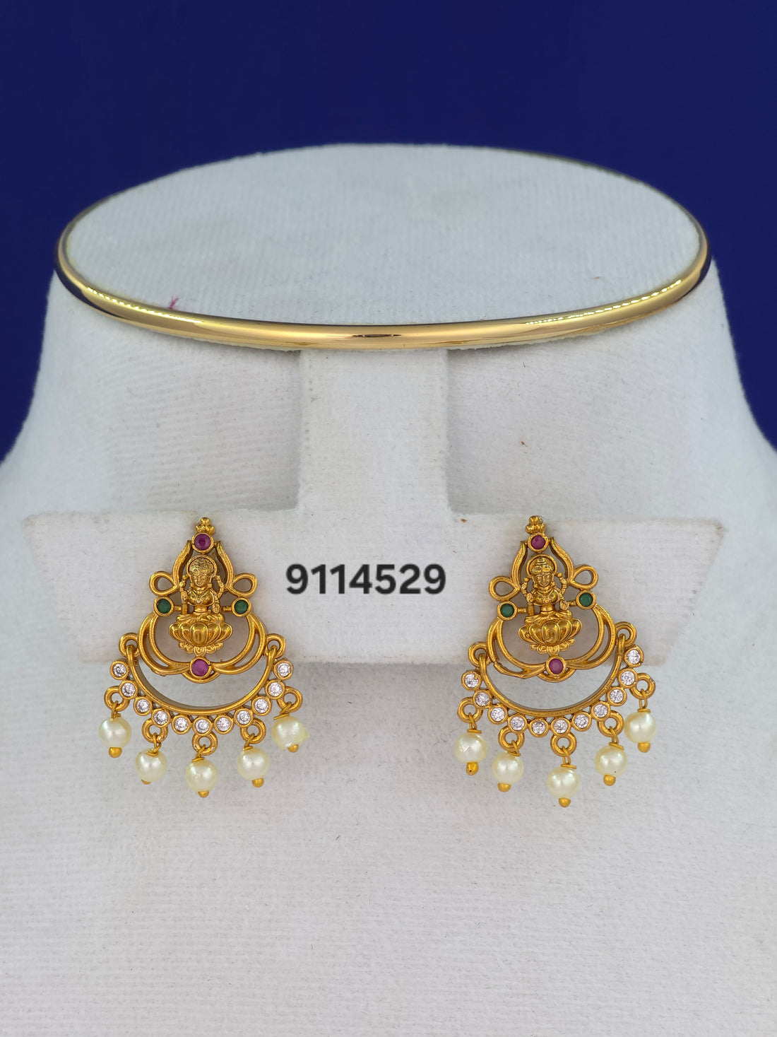 Matt finish earrings