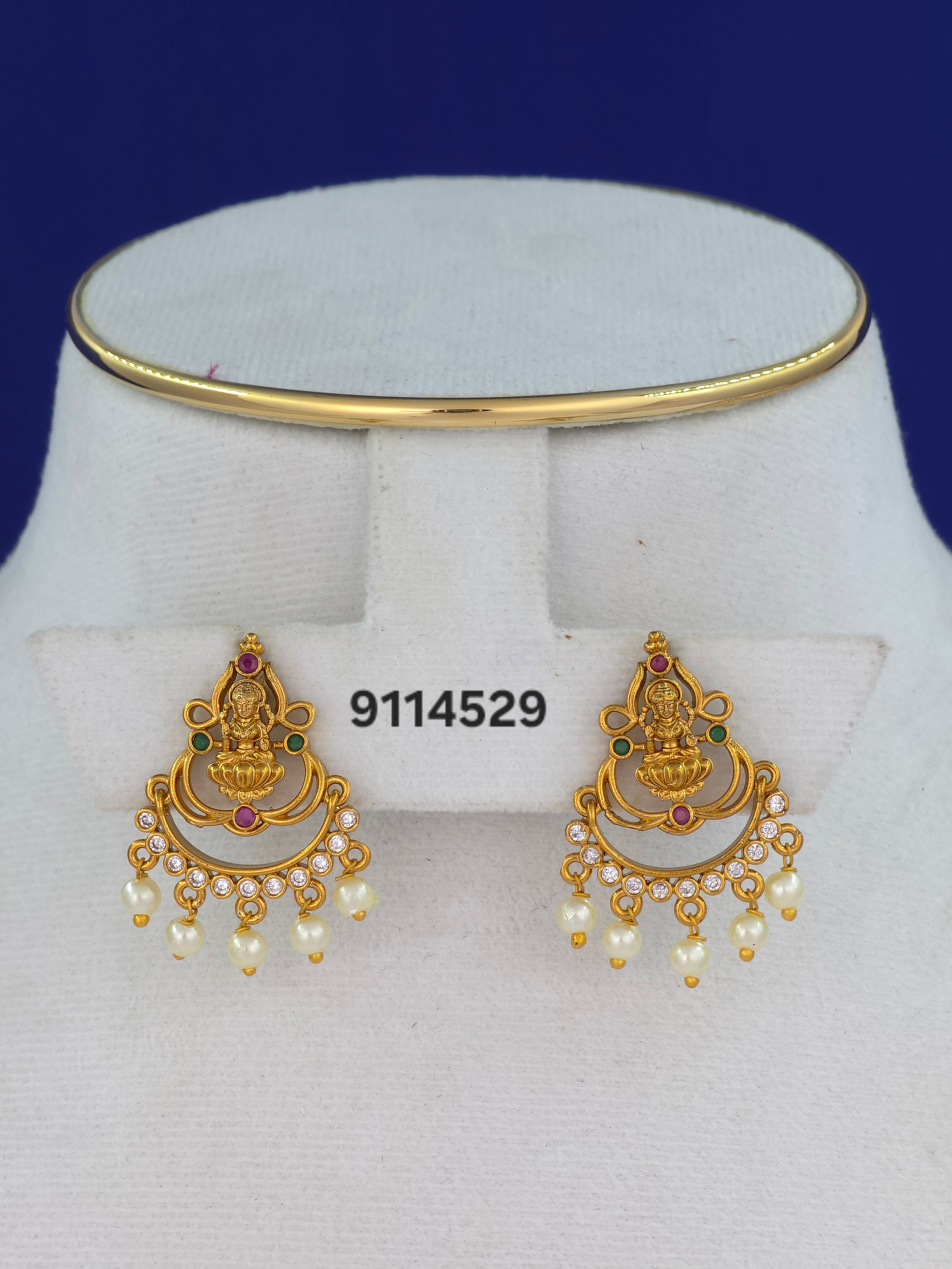 Matt finish earrings