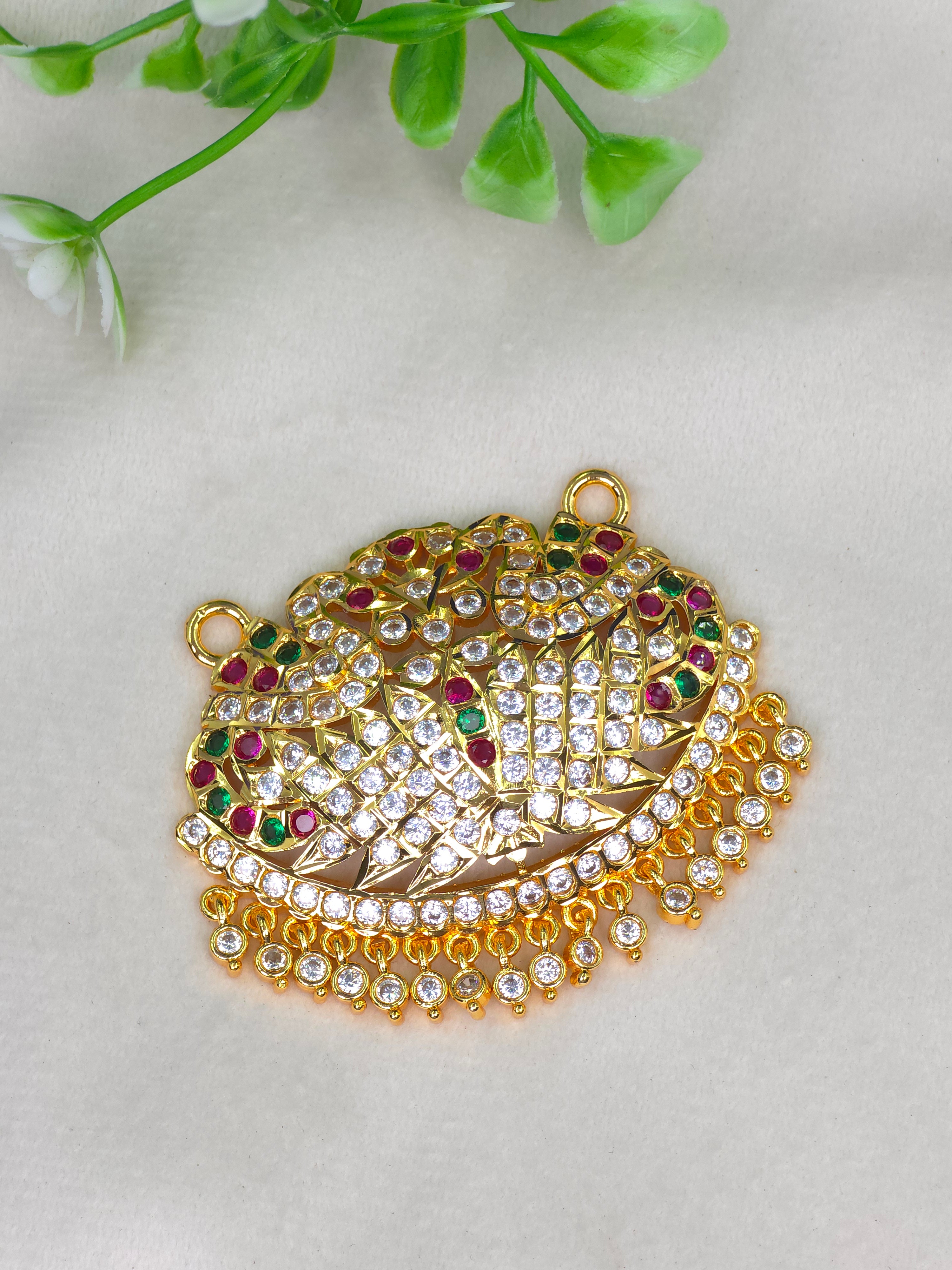 GOLD FINISH PANCHALOHAM PENDENTS