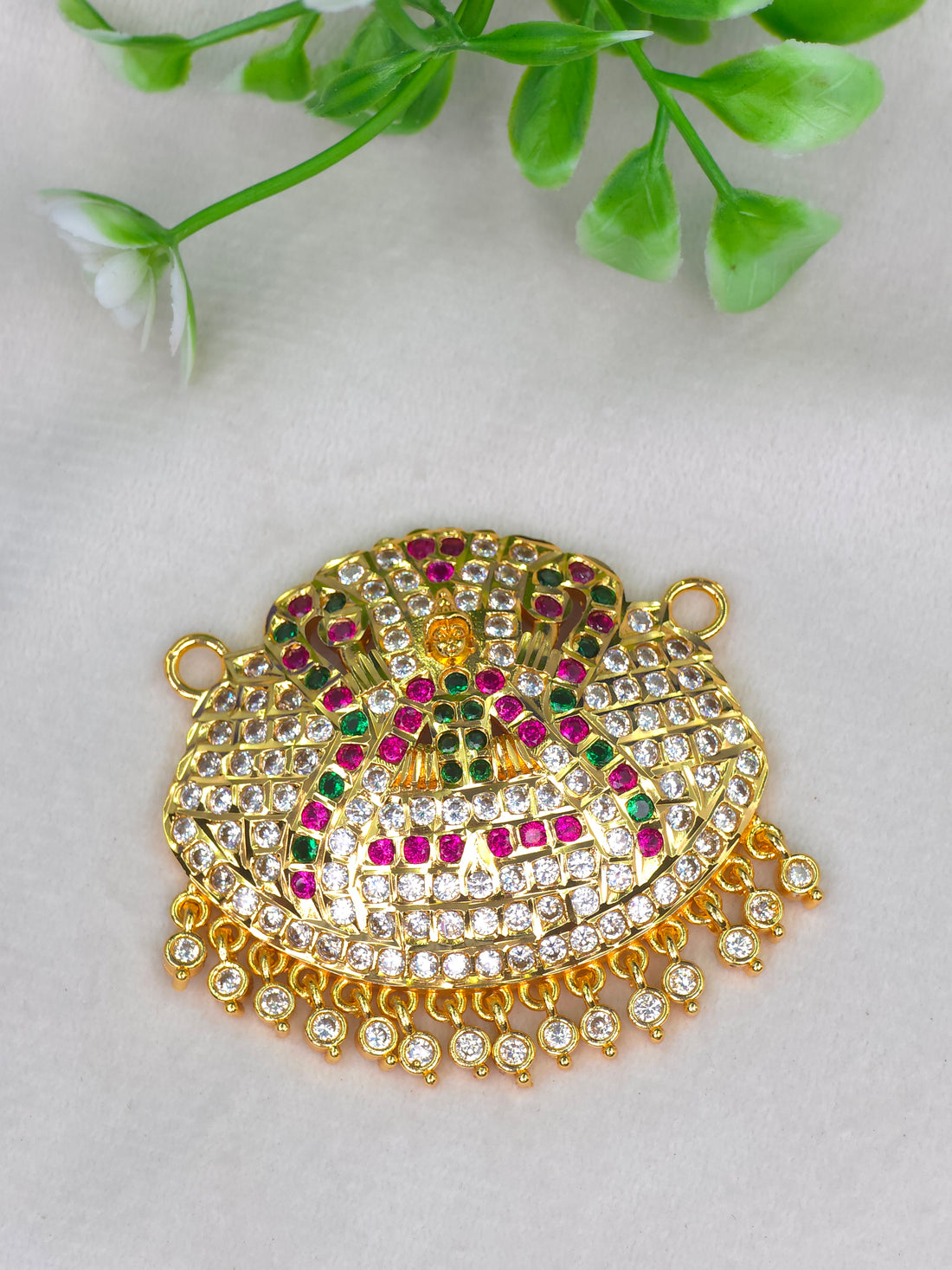 GOLD FINISH PANCHALOHAM PENDENTS