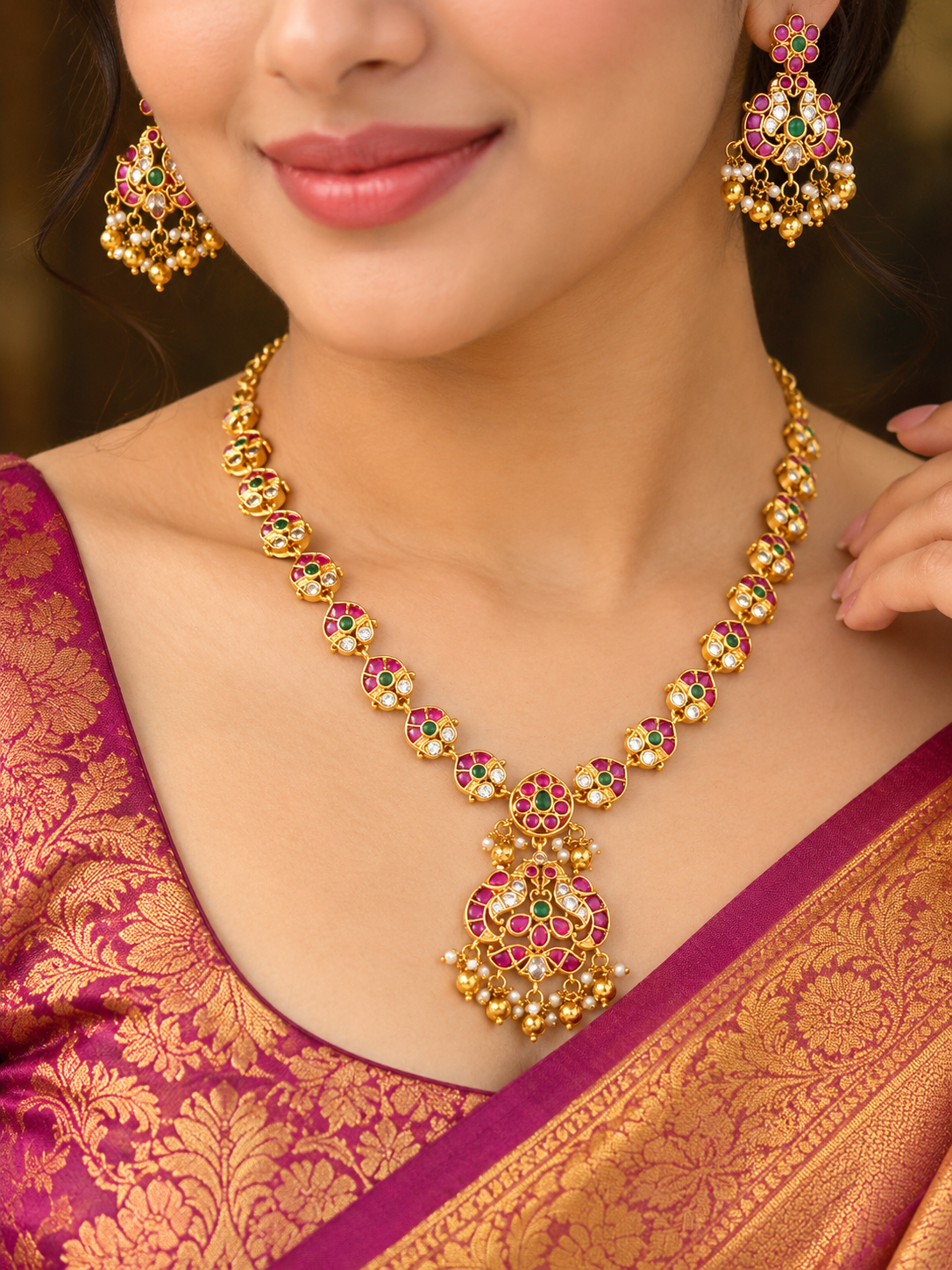 PREMIUM QUALITY

 MATT FINISH
CZ NECKLES